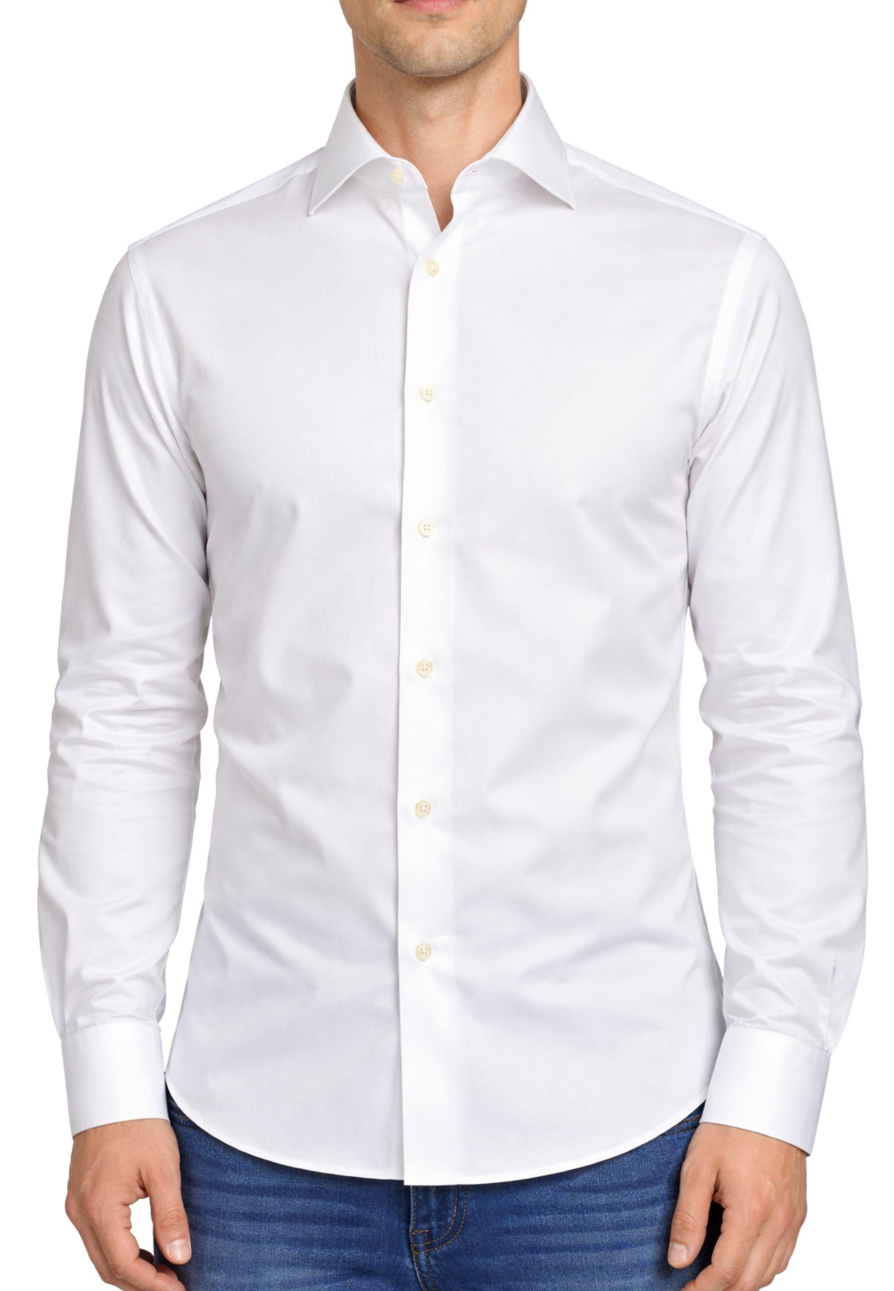 Camicia uomo Alessandro Gherardi in cotone stretch