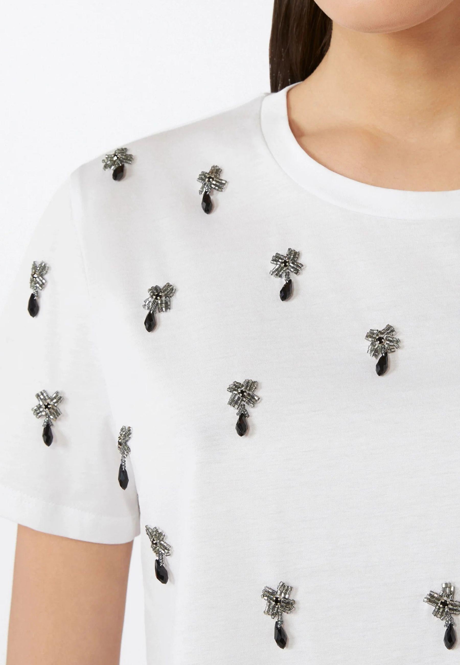 Max Mara Studio - T-shirt couture in jersey di cotone