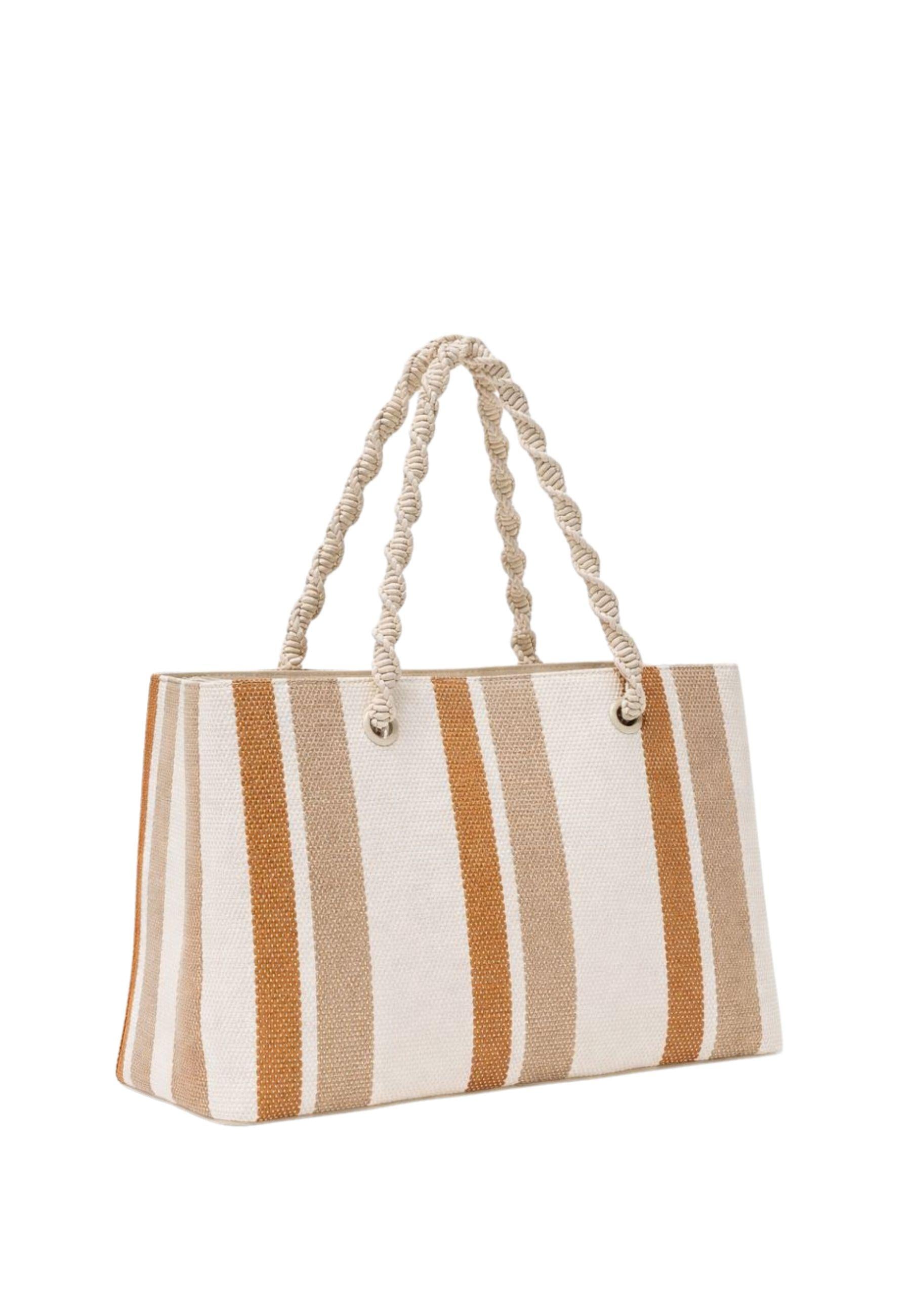 Borsa TOTE a righe