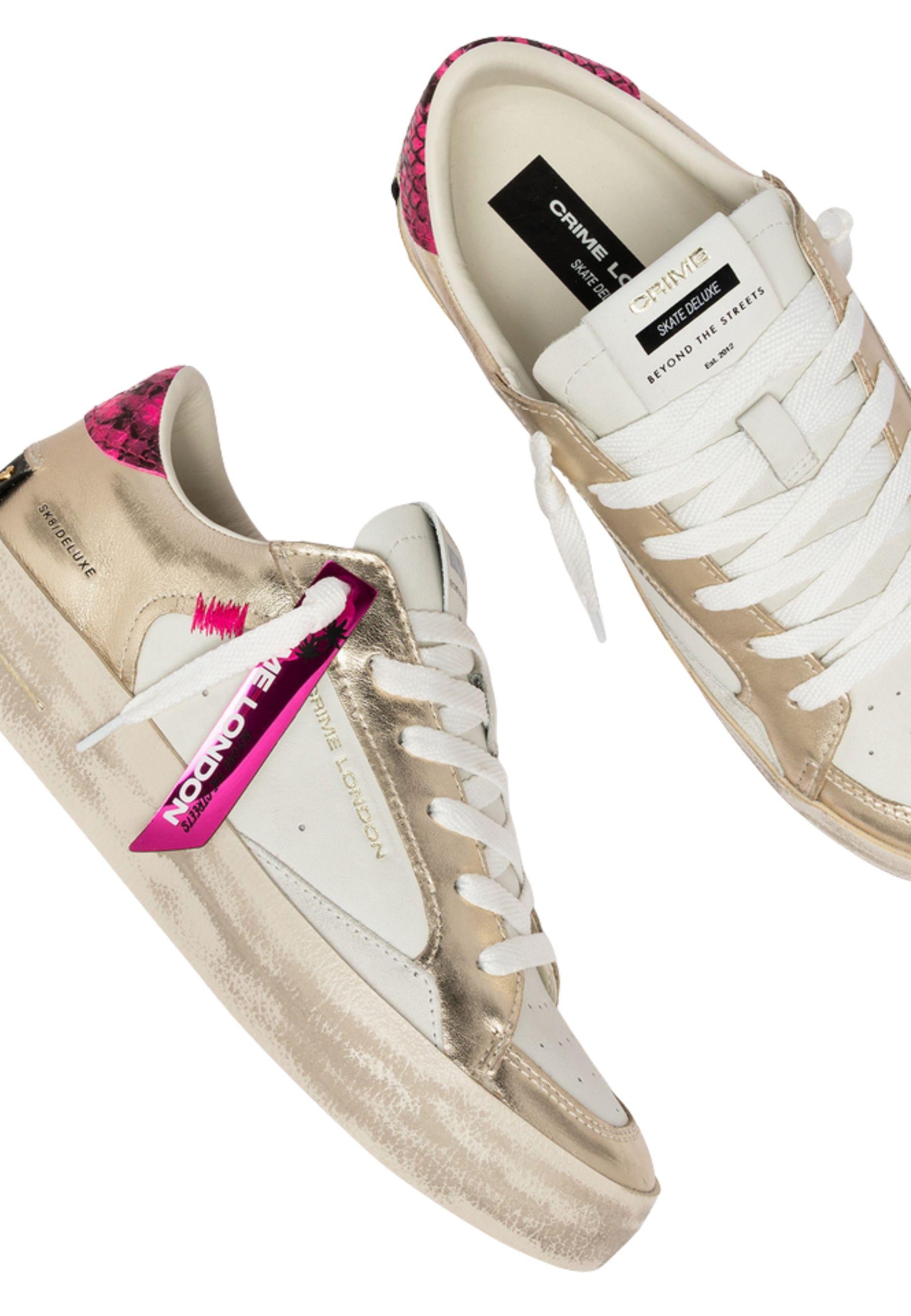SK8 Deluxe Pink Venom - Sneakers Donna Made in Italy