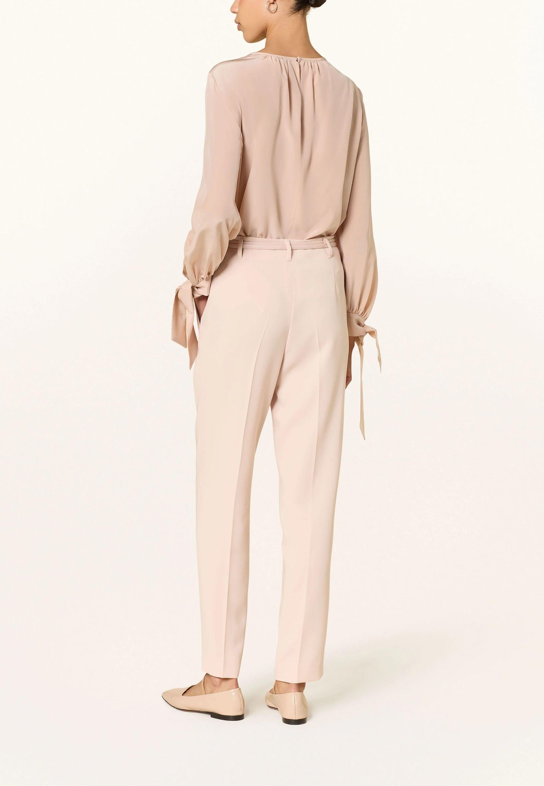 Max Mara Studio - Blusa in seta con fiocchi ai polsi