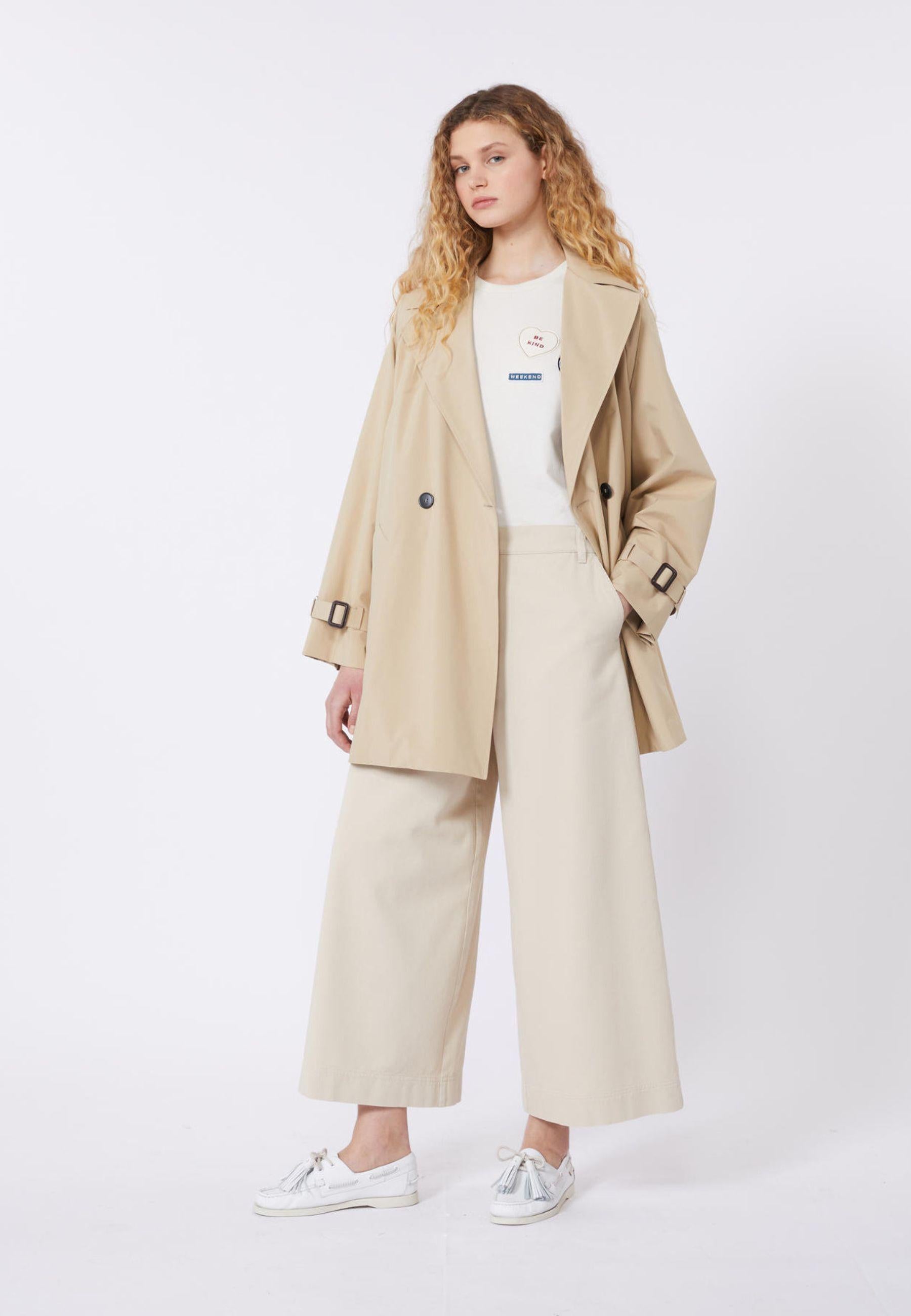 Weekend Max Mara - T-shirt in jersey di cotone con ricami