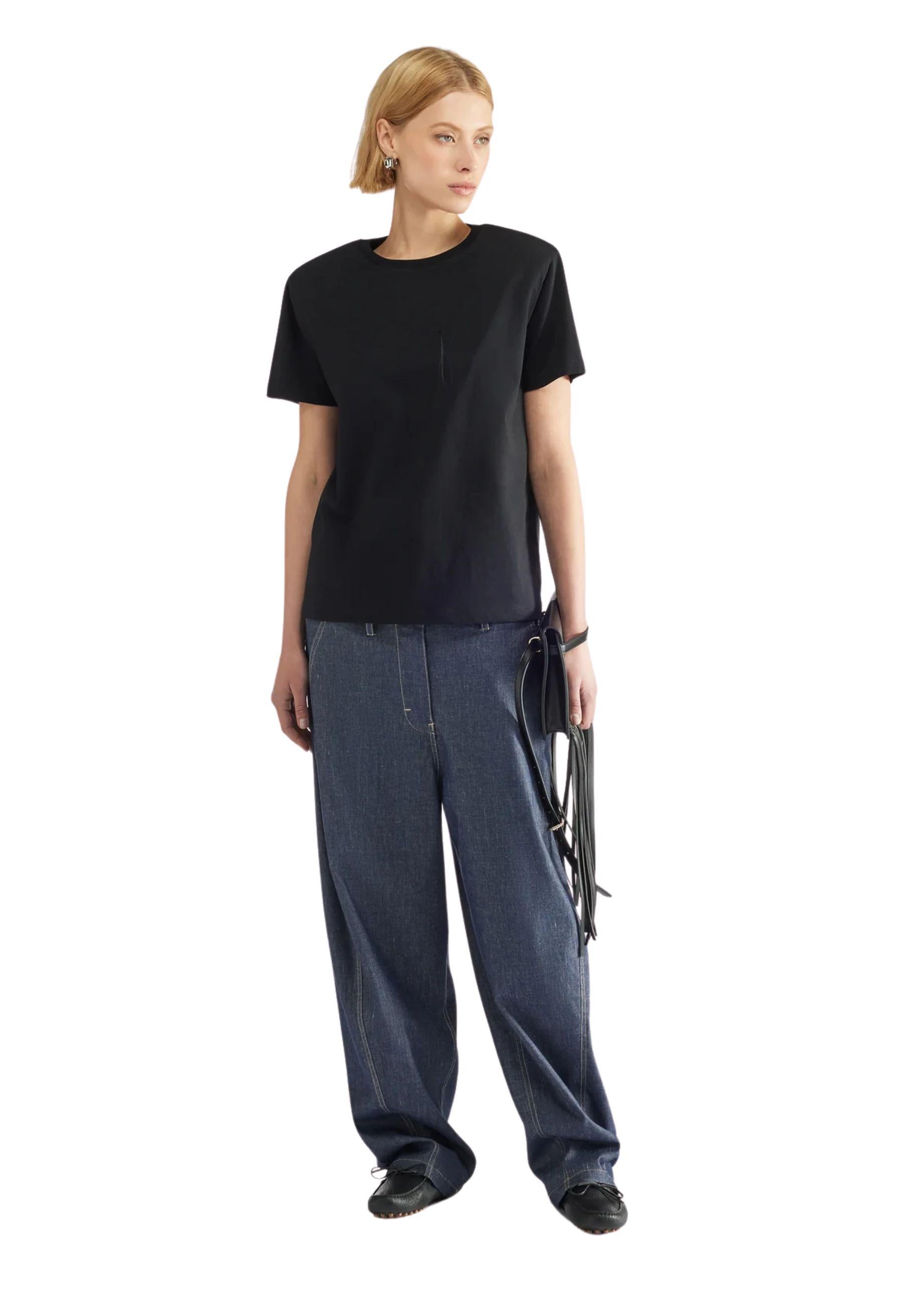 T-Shirt con spalline<BR/>