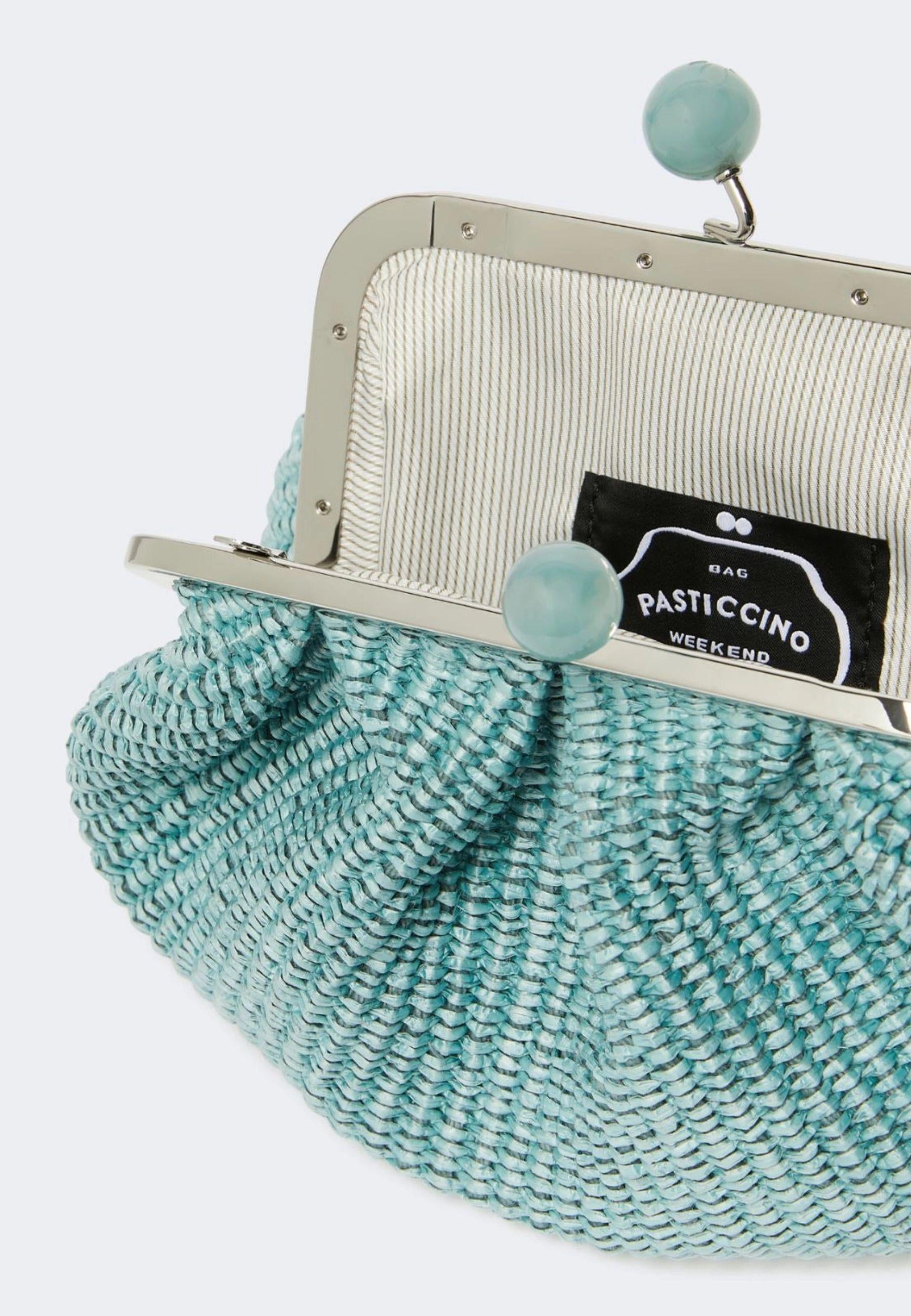 Weekend Max Mara - Pasticcino Bag Small effetto rafia