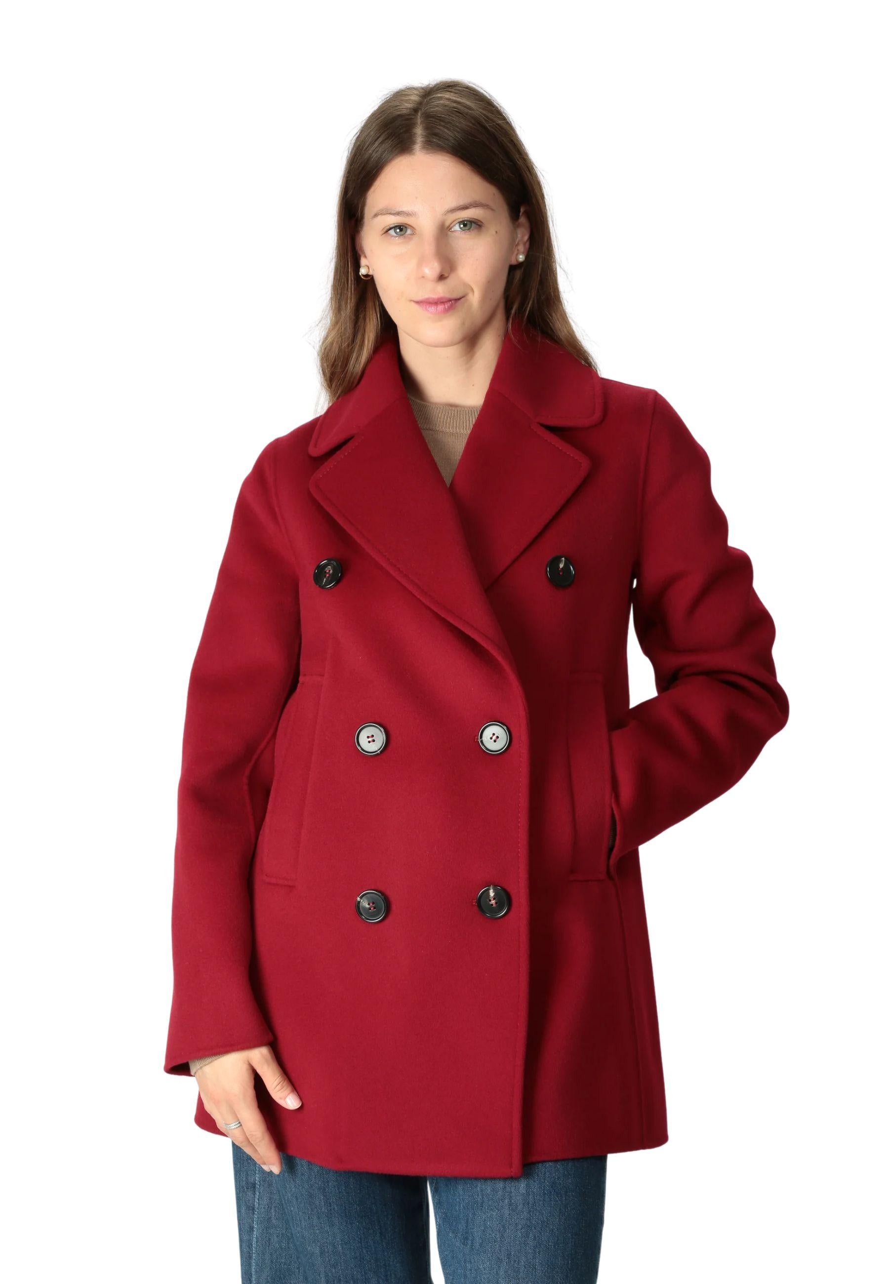 Cappotto caban doppiopetto Max Mara - lana vergine