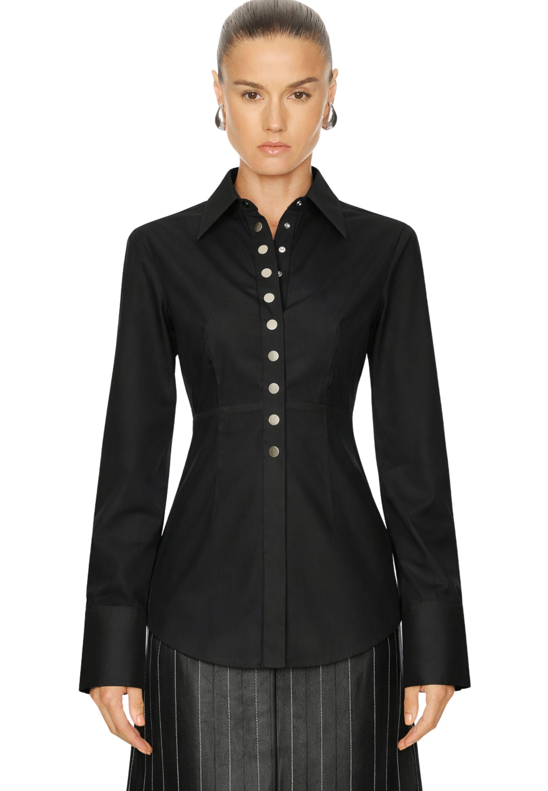 Sportmax - Camicia in popeline di cotone