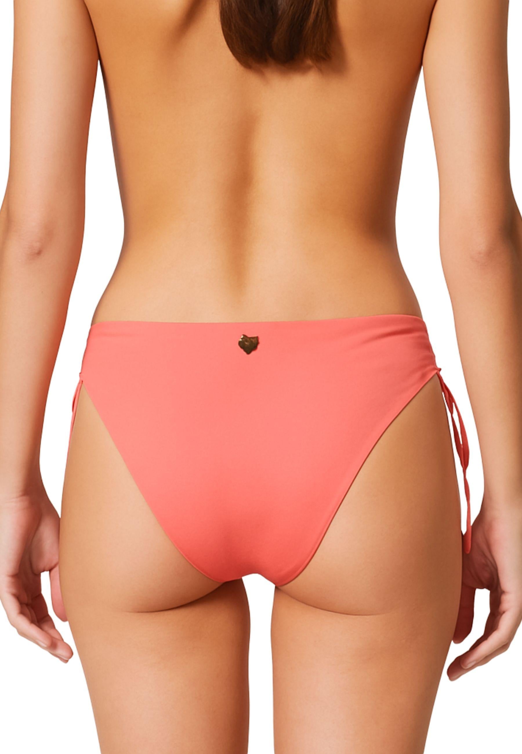 Slip mare Twinset in tonalità corallo intenso
