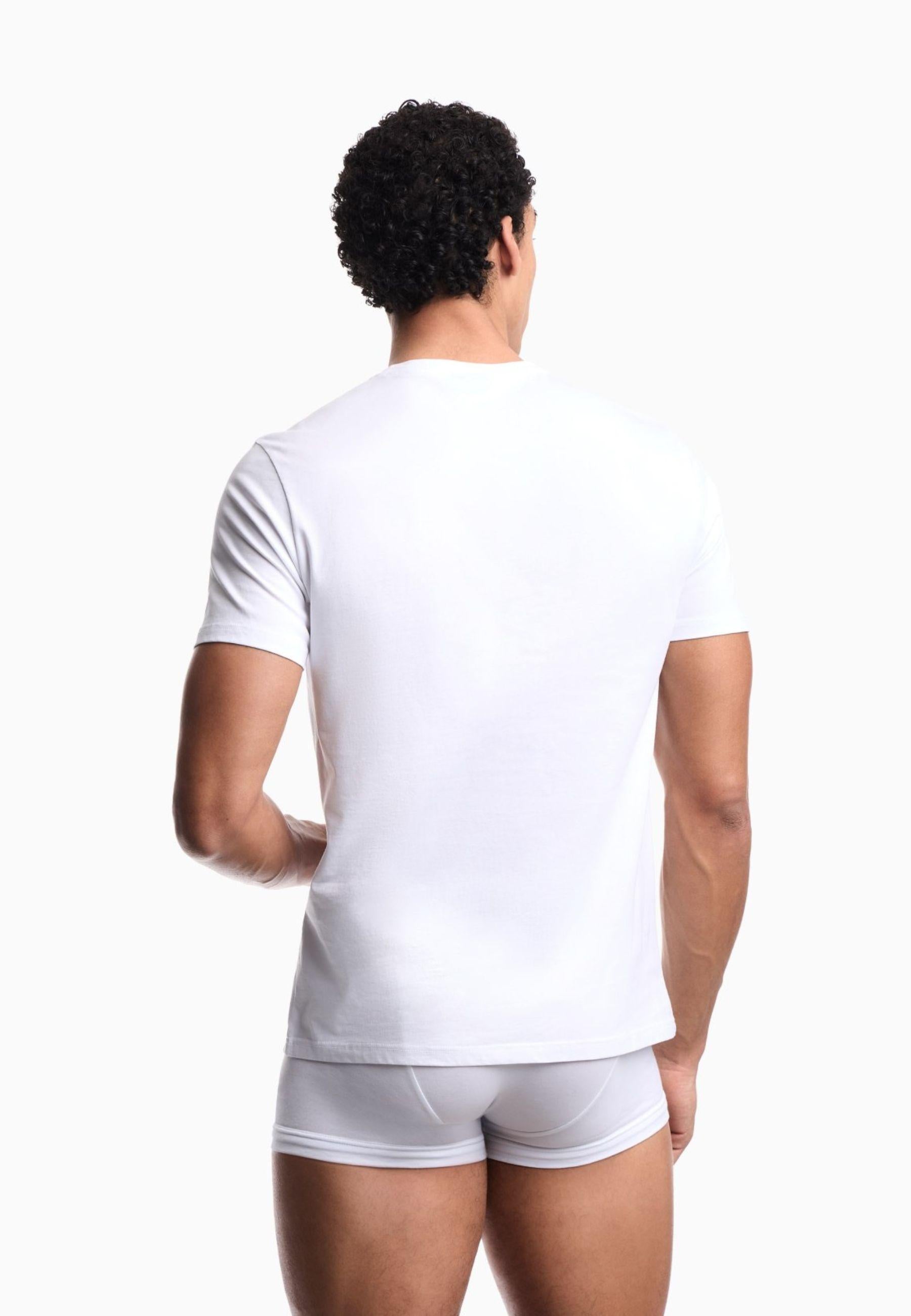 EMPORIO ARMANI - T-Shirt Beachwear Bold Logo