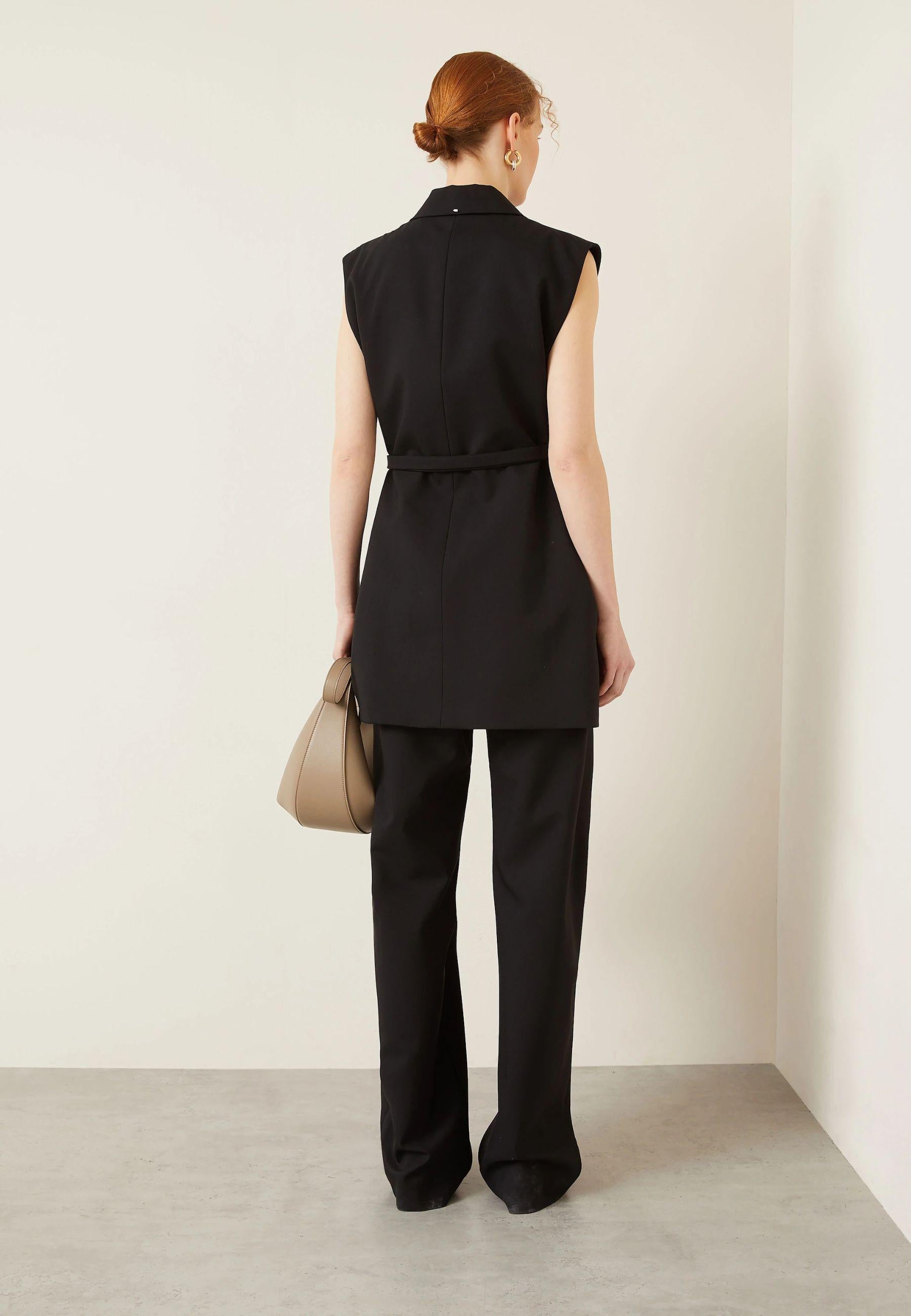 Pantalone a gamba dritta in pura lana - Sportmax