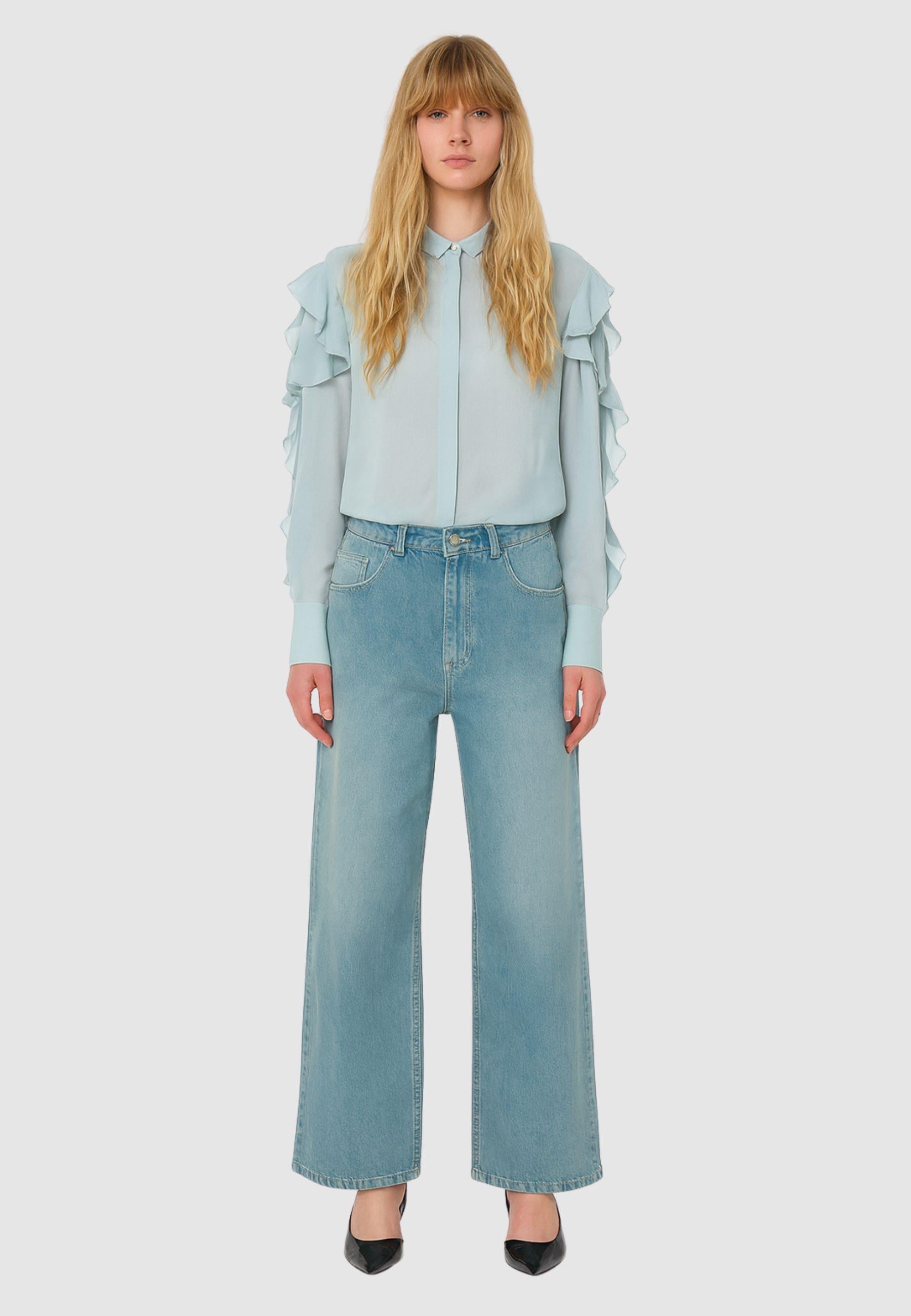 Blusa leggera in poliestere