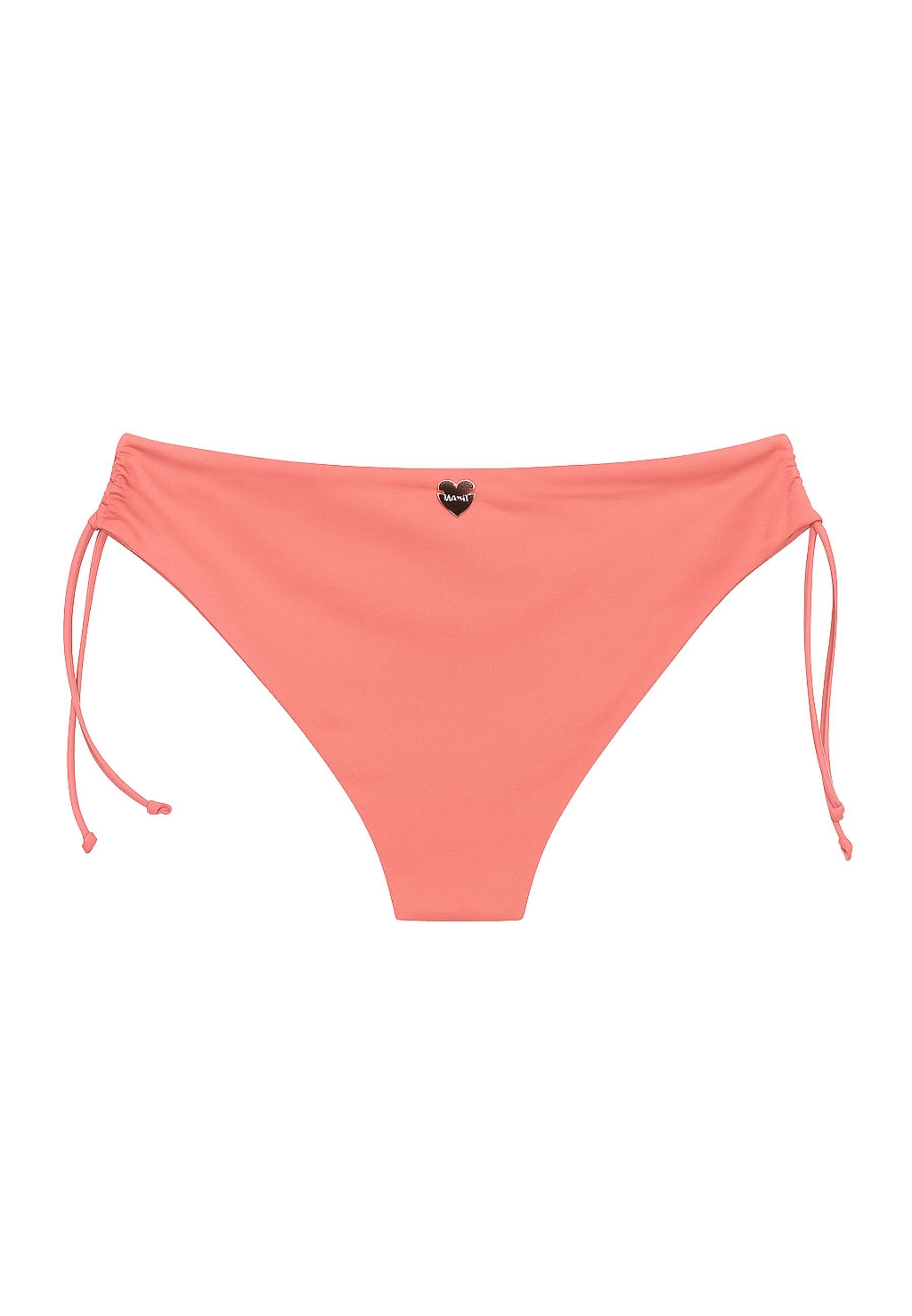 Slip mare Twinset in tonalità corallo intenso