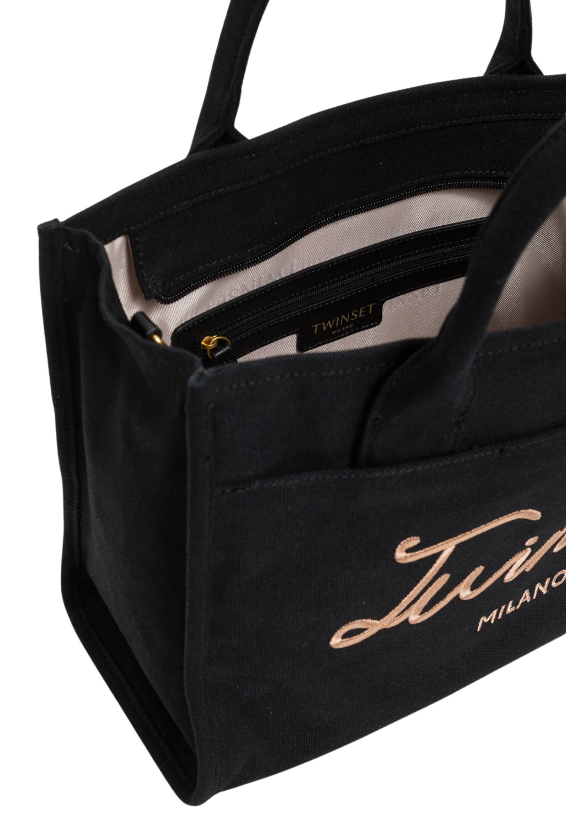 Twinset Milano Canvas Shopper Bag