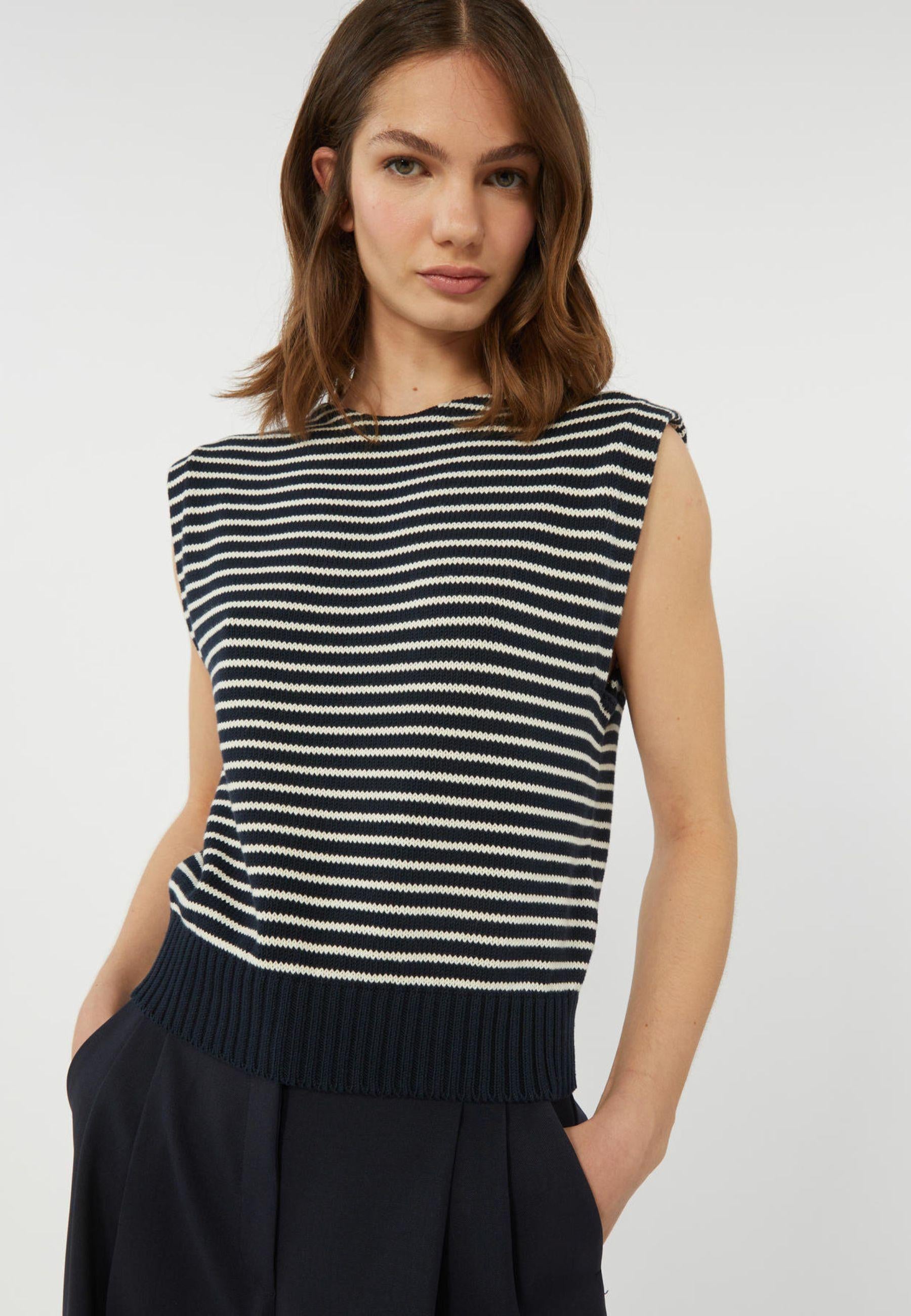 Weekend Max Mara - Gilet in filato cordonetto di cotone