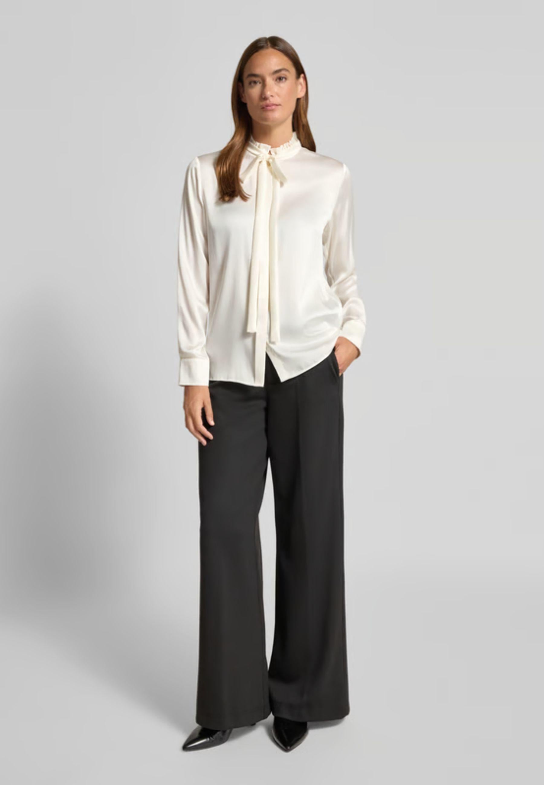 Max Mara Studio - Blusa GILLES in seta con fiocco