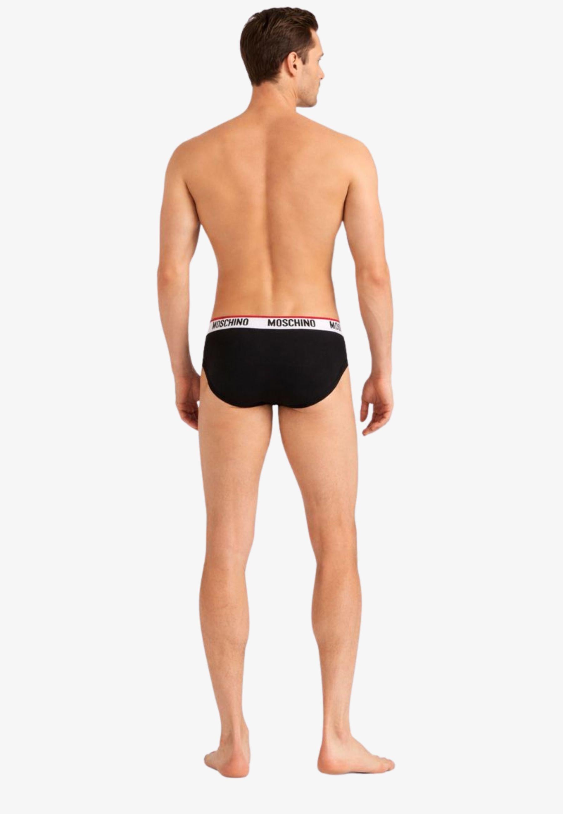 Set di 3 Slip con Logo - Moschino Underwear