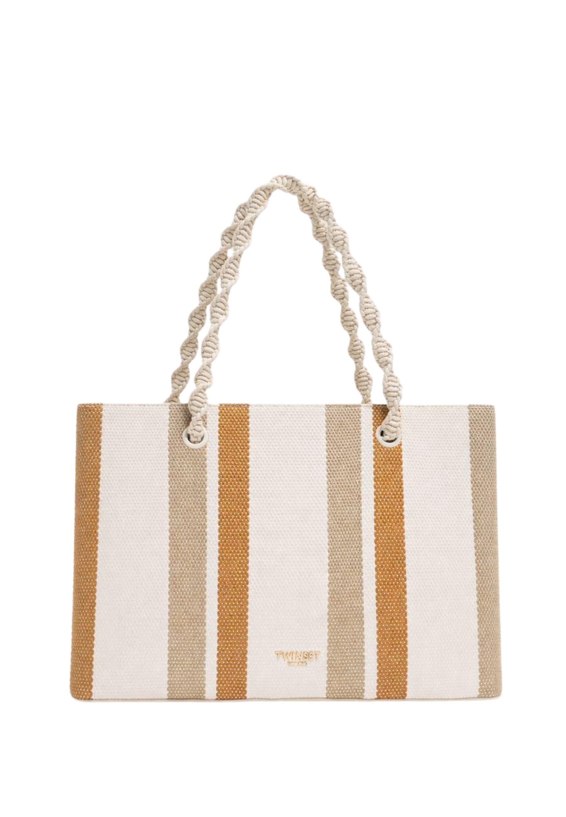 Borsa TOTE a righe