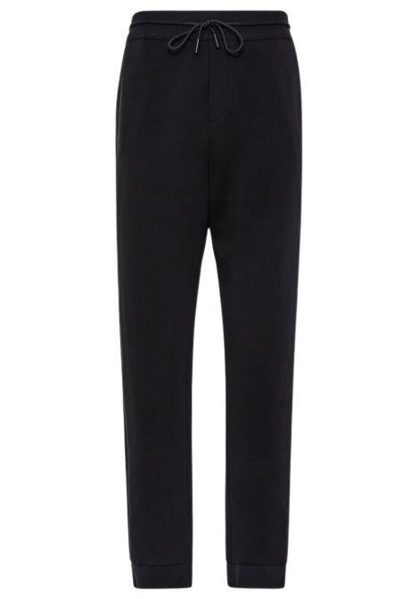 Pantalone jogging in jersey di cotone