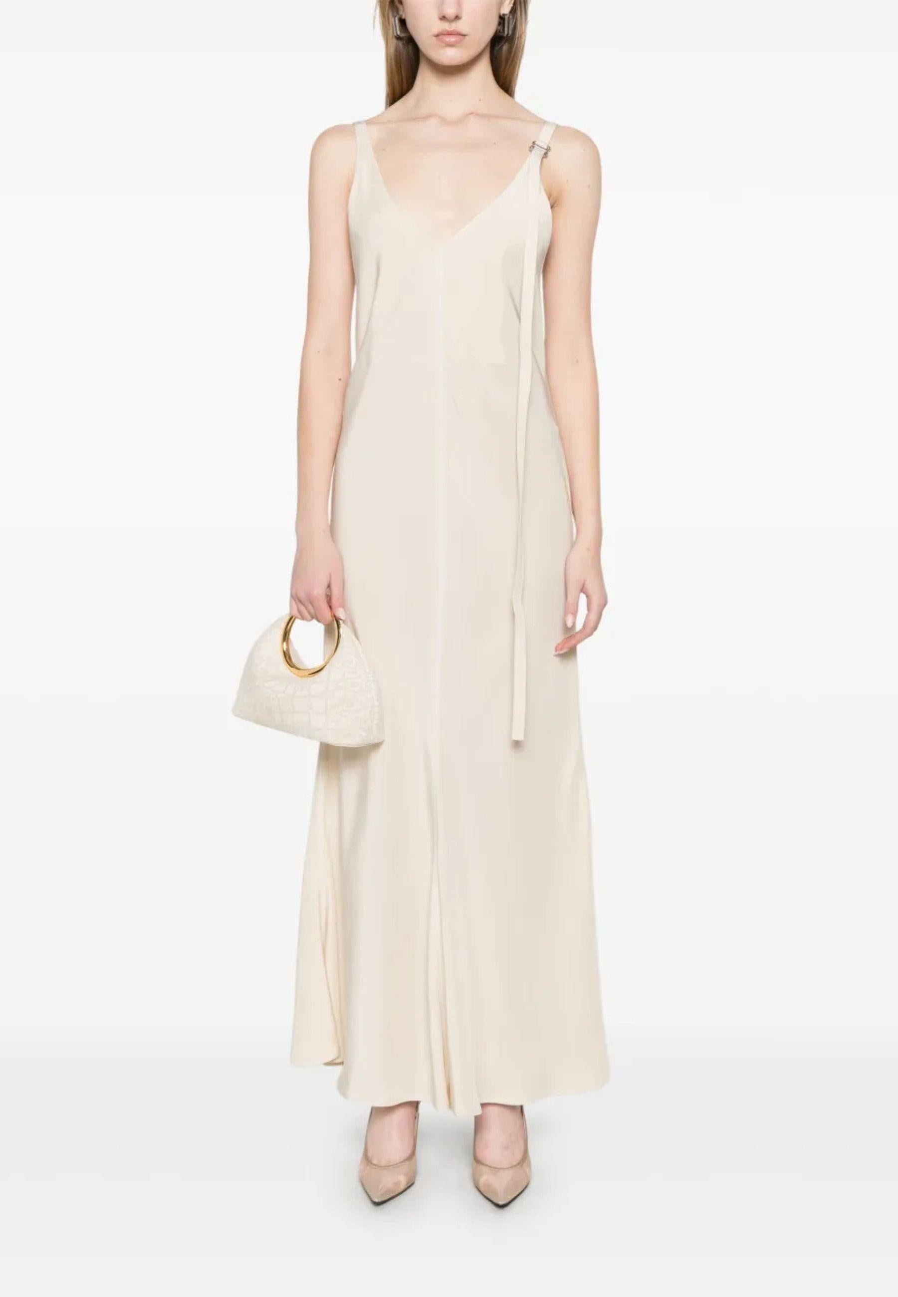 Sportmax - Abito Unione in viscosa beige chiaro