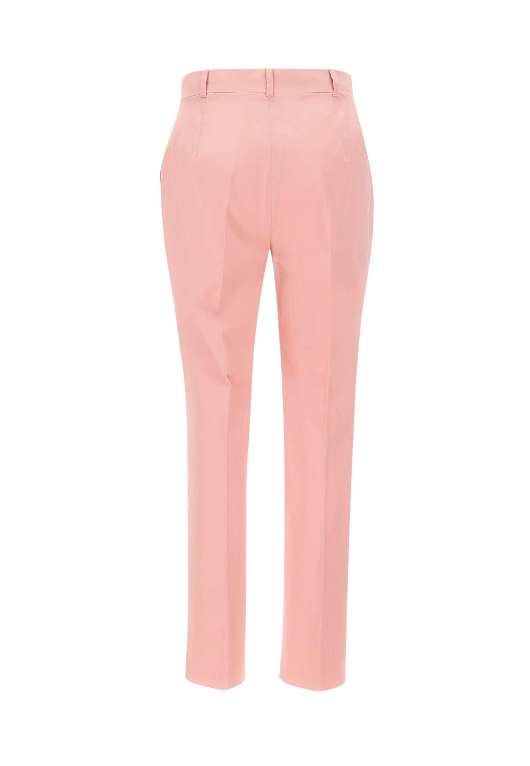 Pantaloni "David" in gabardina di cotone