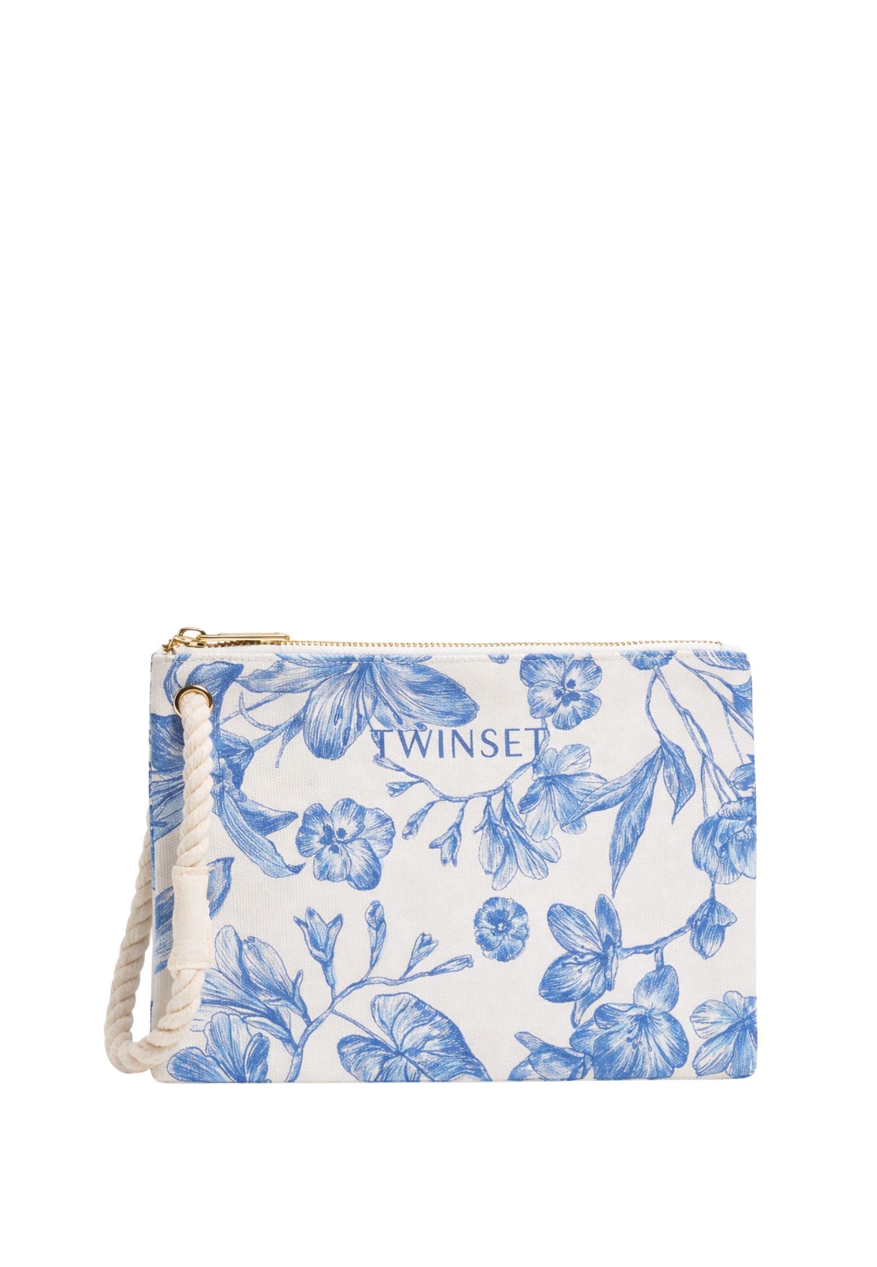 Twinset U&B - Pochette stampa floreale