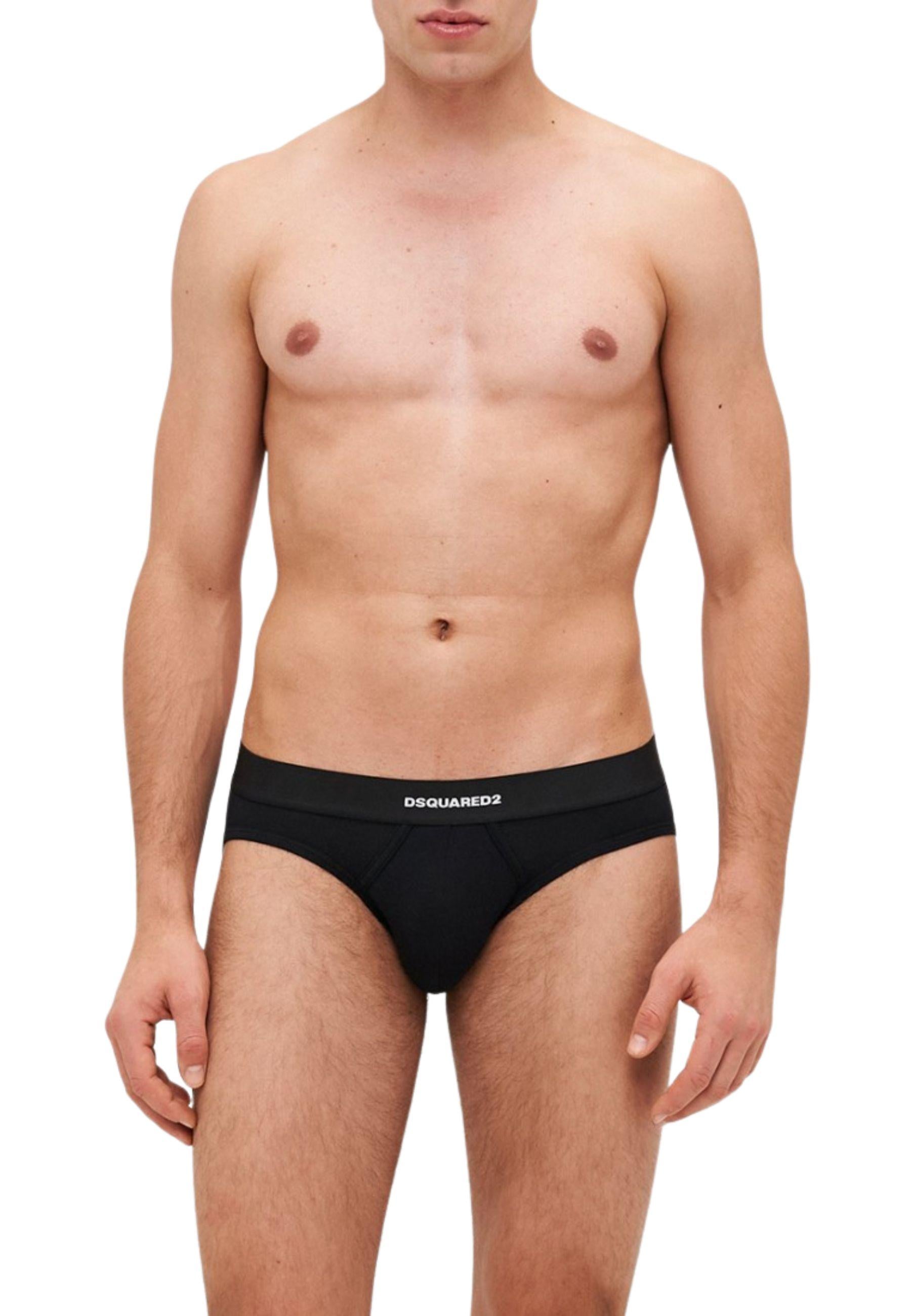 Confezione 2 Slip Uomo Nero/Bianco