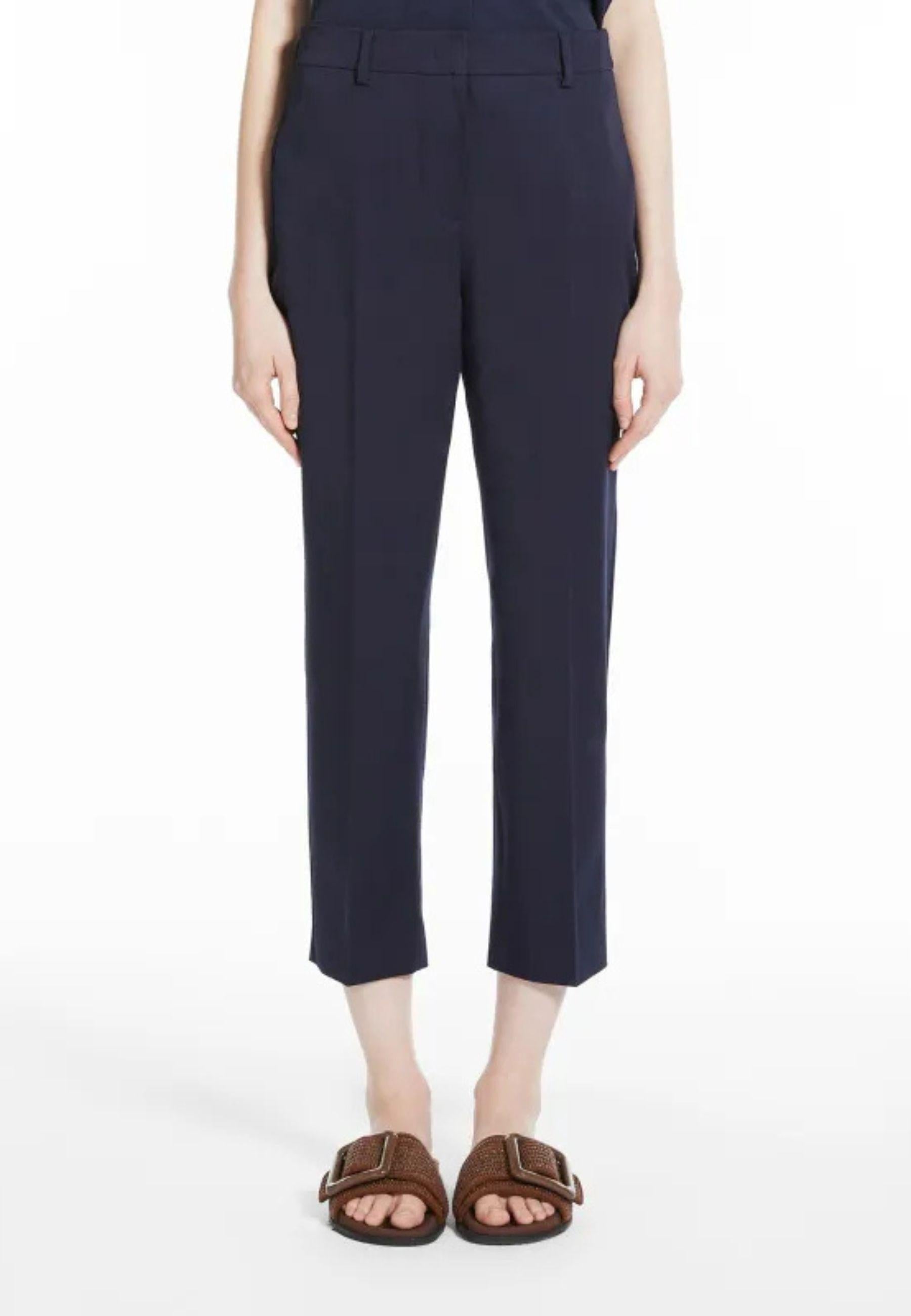 WEEKEND max mara pantaloni in cotone