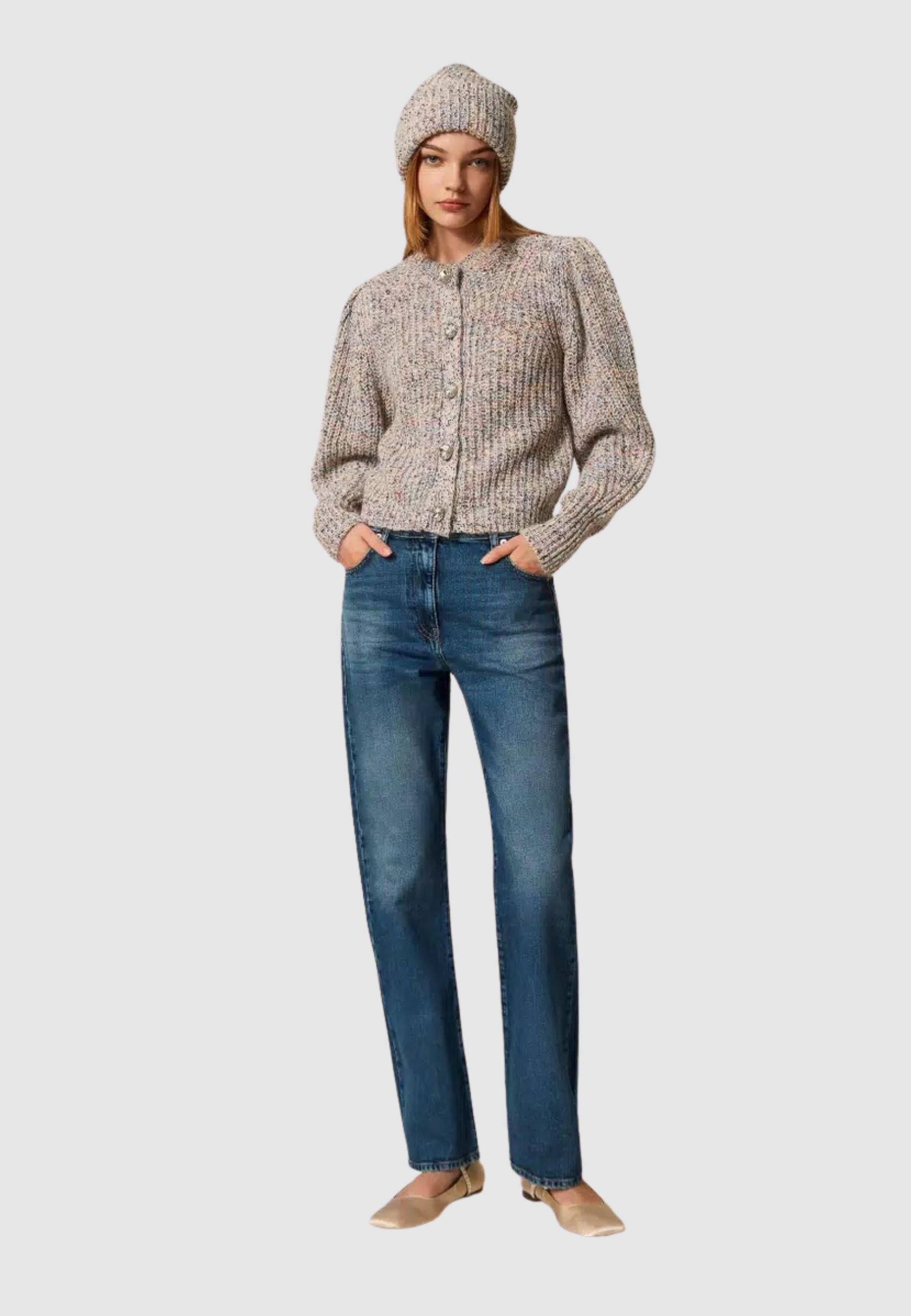 Jeans cinque tasche straight fit