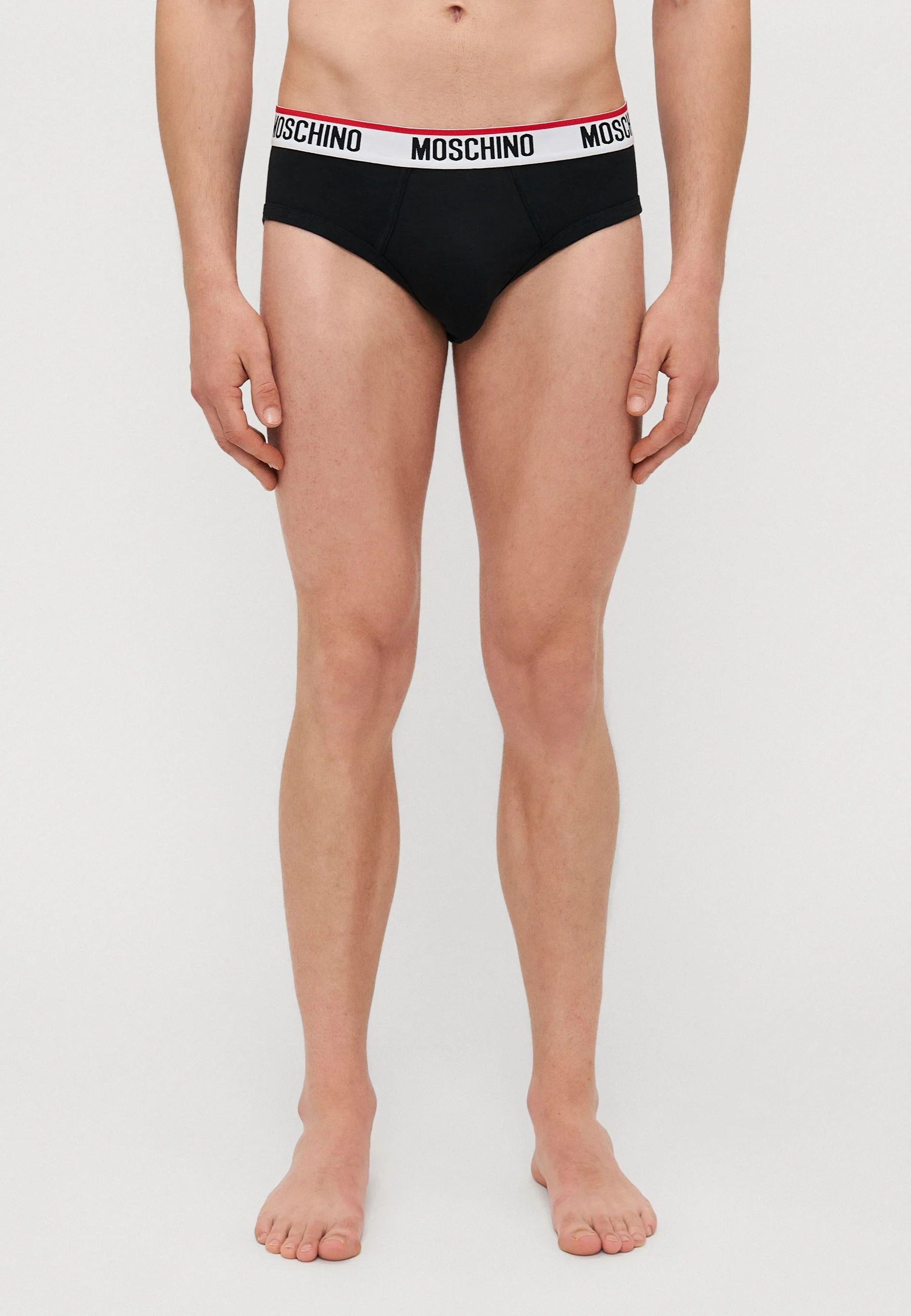 Set di 3 Slip con Logo - Moschino Underwear