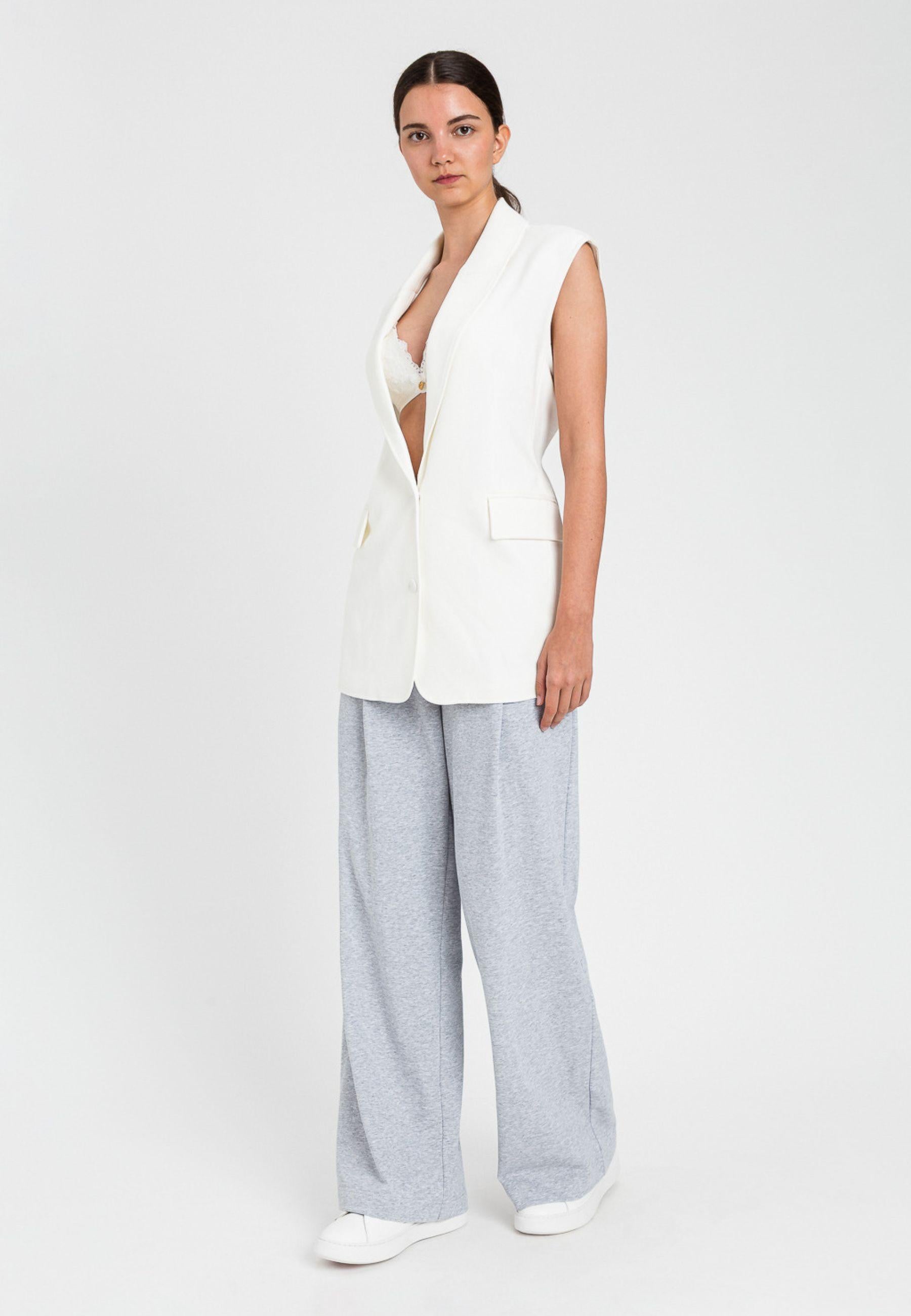 Twinset Milano - Gilet blazer smanicato