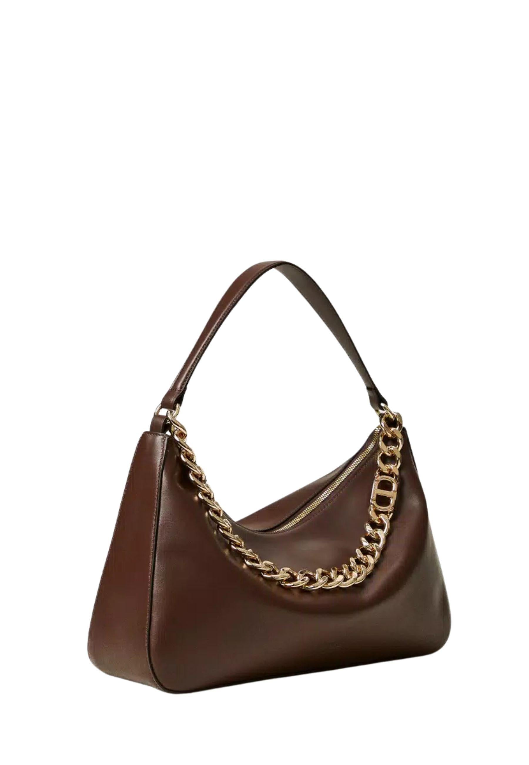 Borsa 'Liliane' media in pelle