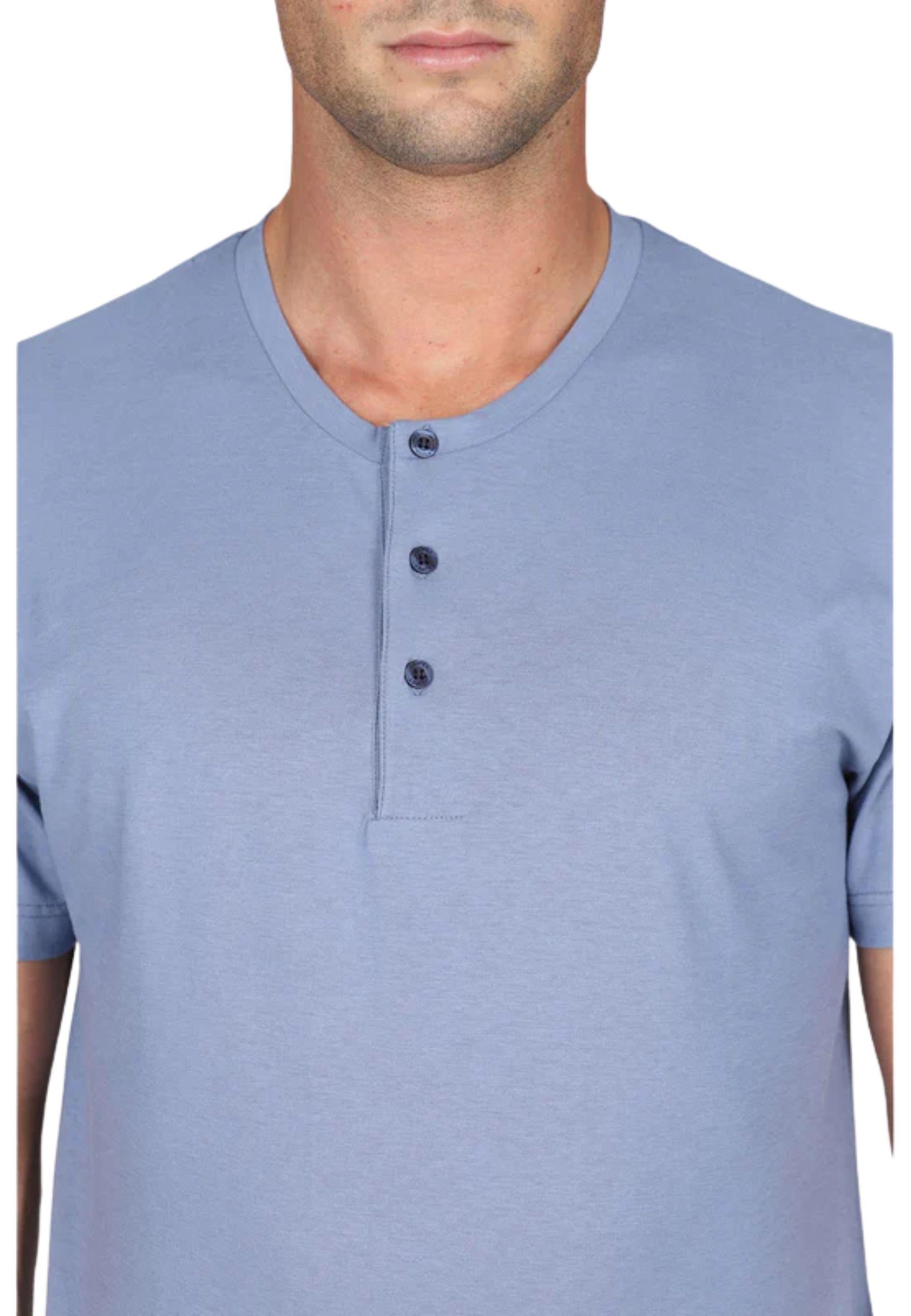 Pigiama corto, disegno scozzese in traspirante jersey di puro cotone s/z