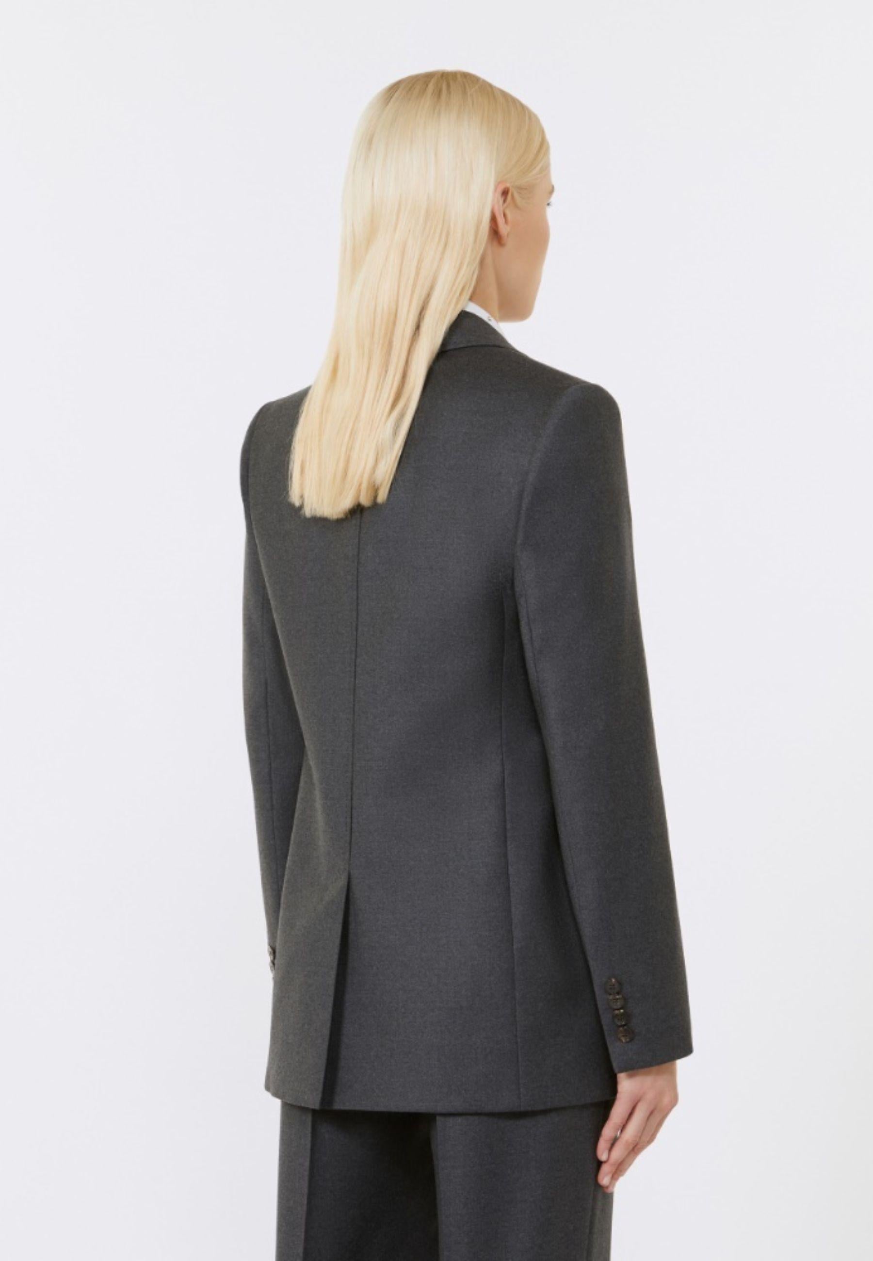 Blazer regular fit in flanella