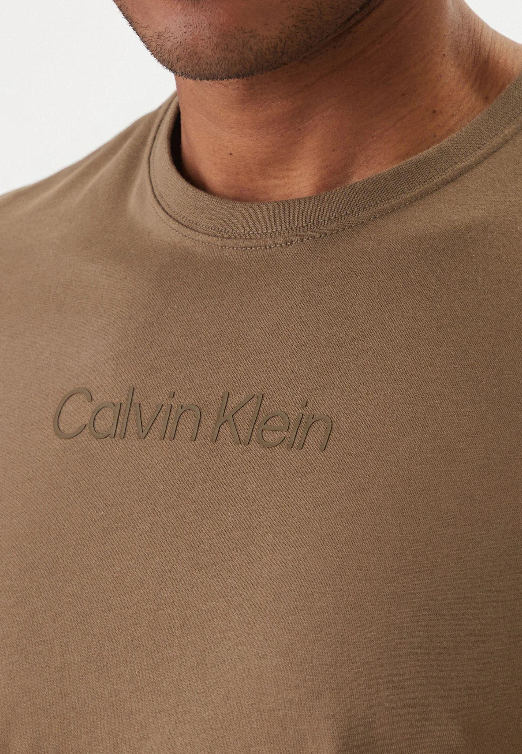 Calvin Klein - T-shirt uomo logo tono su tono