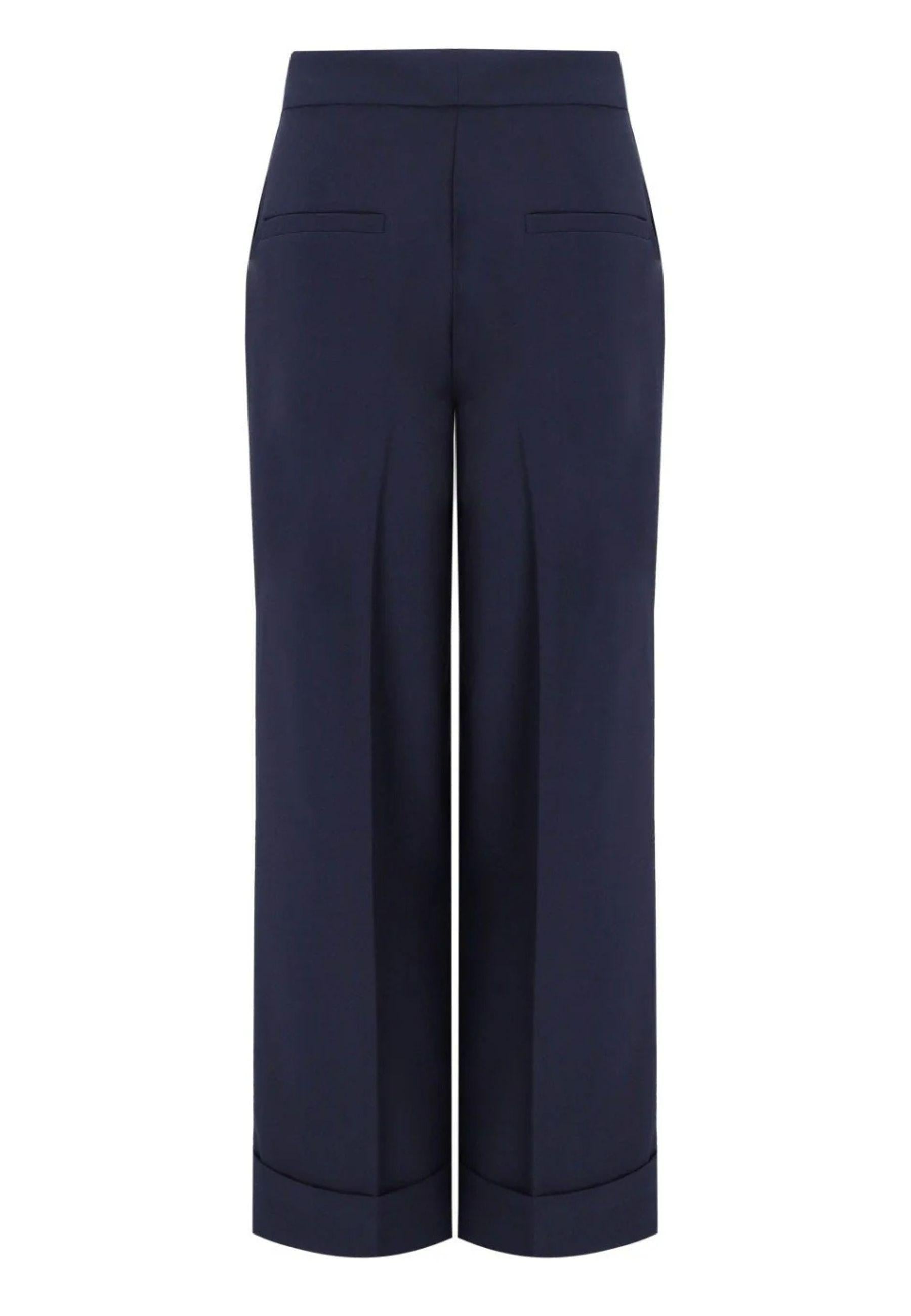 Essentiel Antwerp - Pantalone Cropped IMO Blu Navy