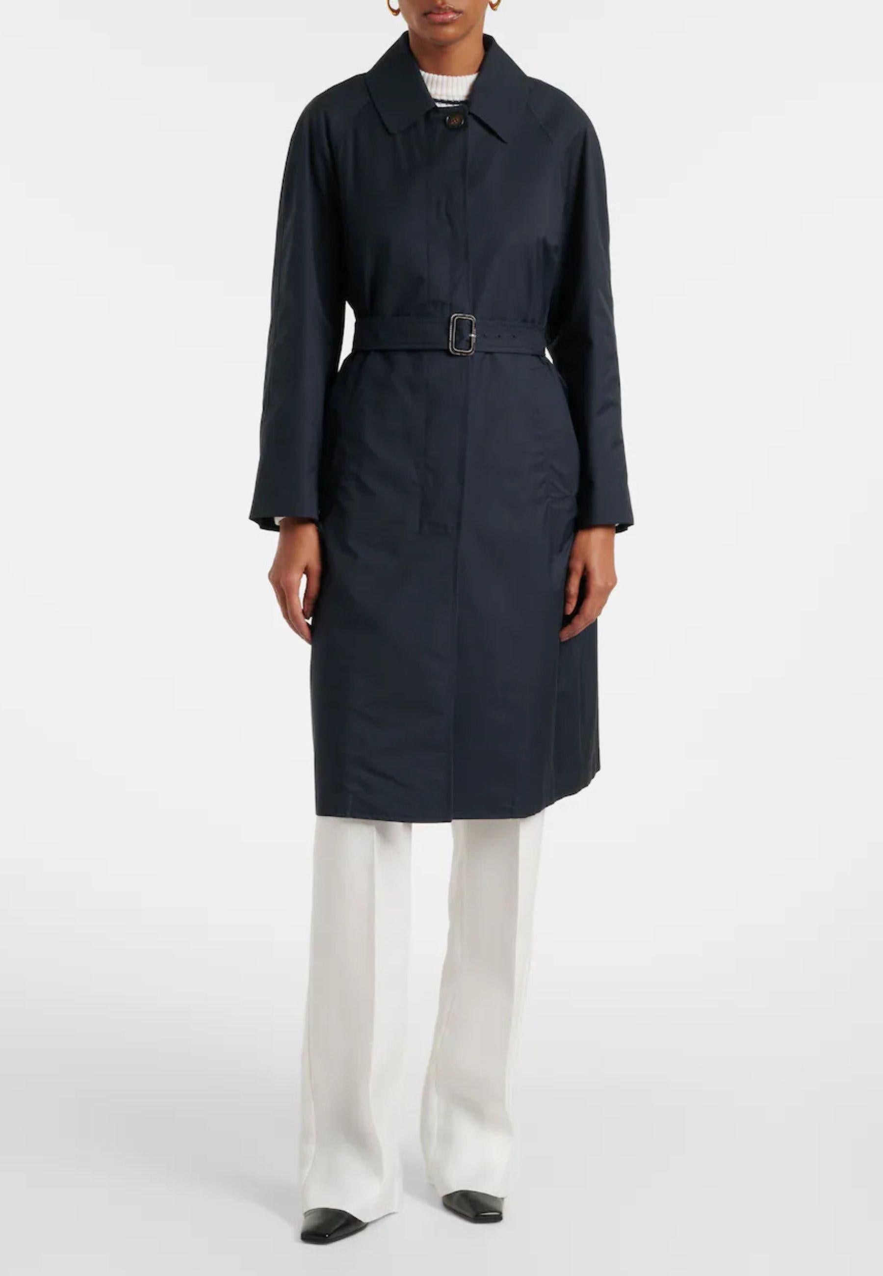 Max Mara - Cappotto Orleans in twill di misto cotone