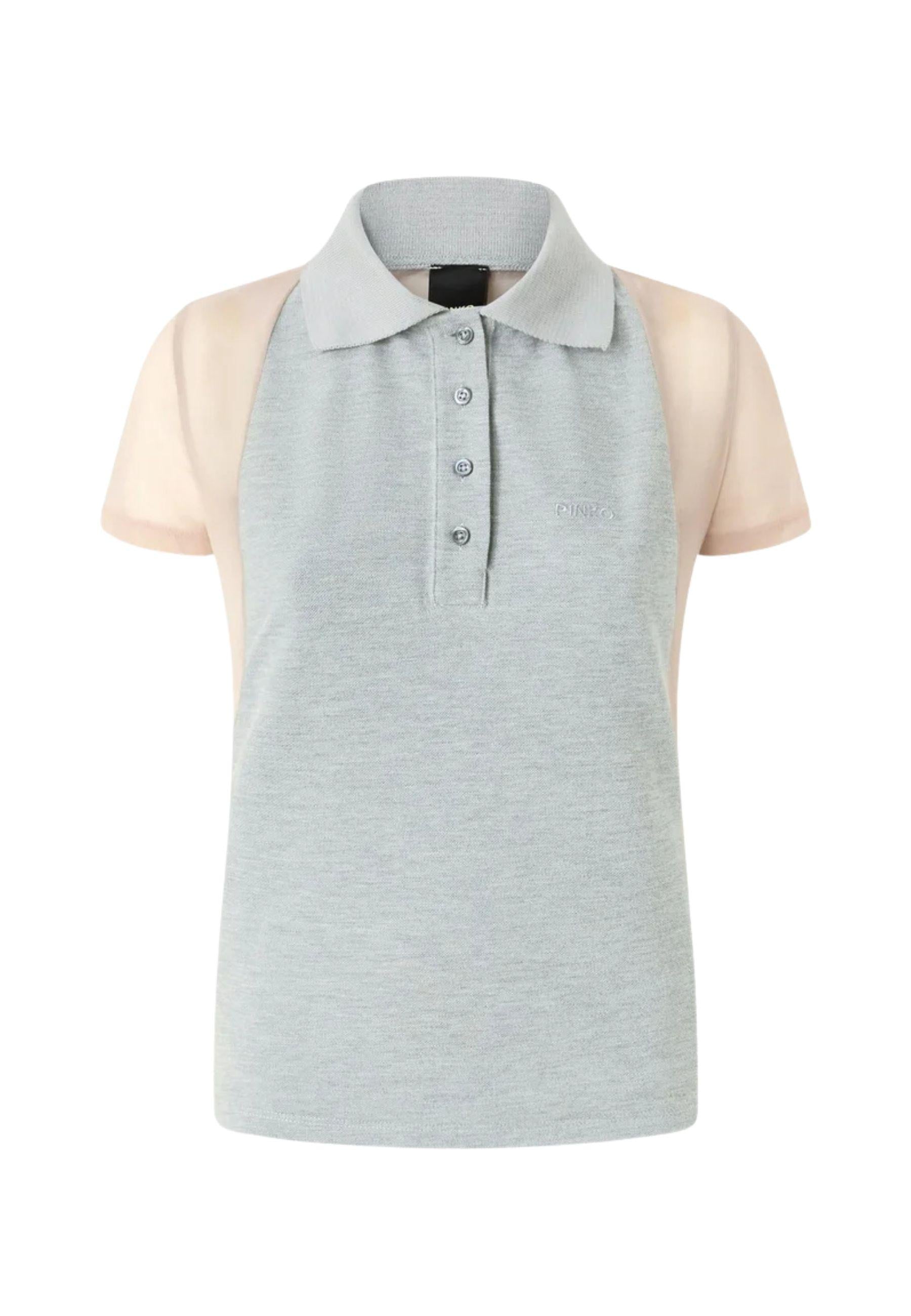 PINKO - Polo Donna PANAMERA | Mel Grey / Nude