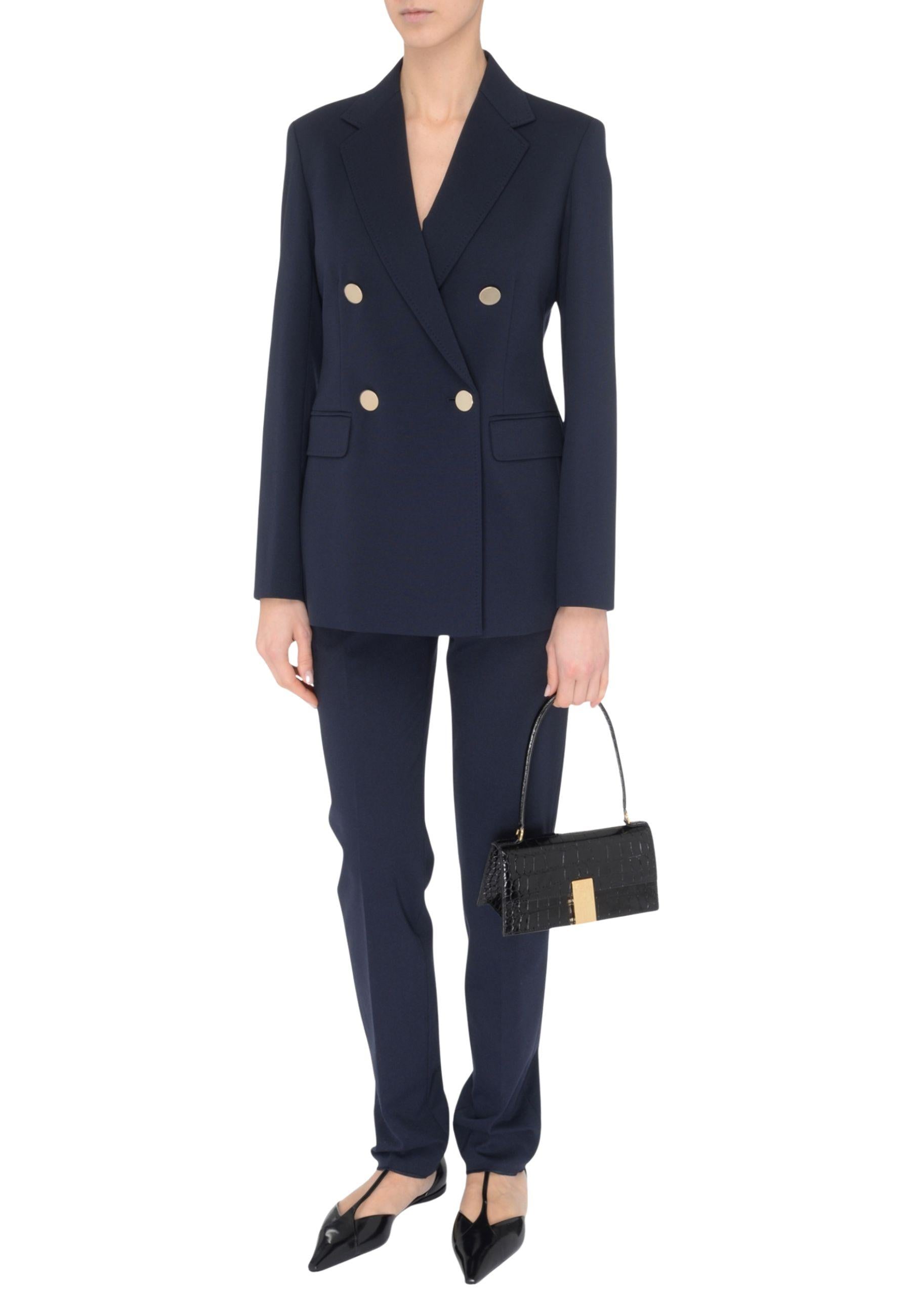 Max Mara Studio - Pantalone "Ermes" Blu
