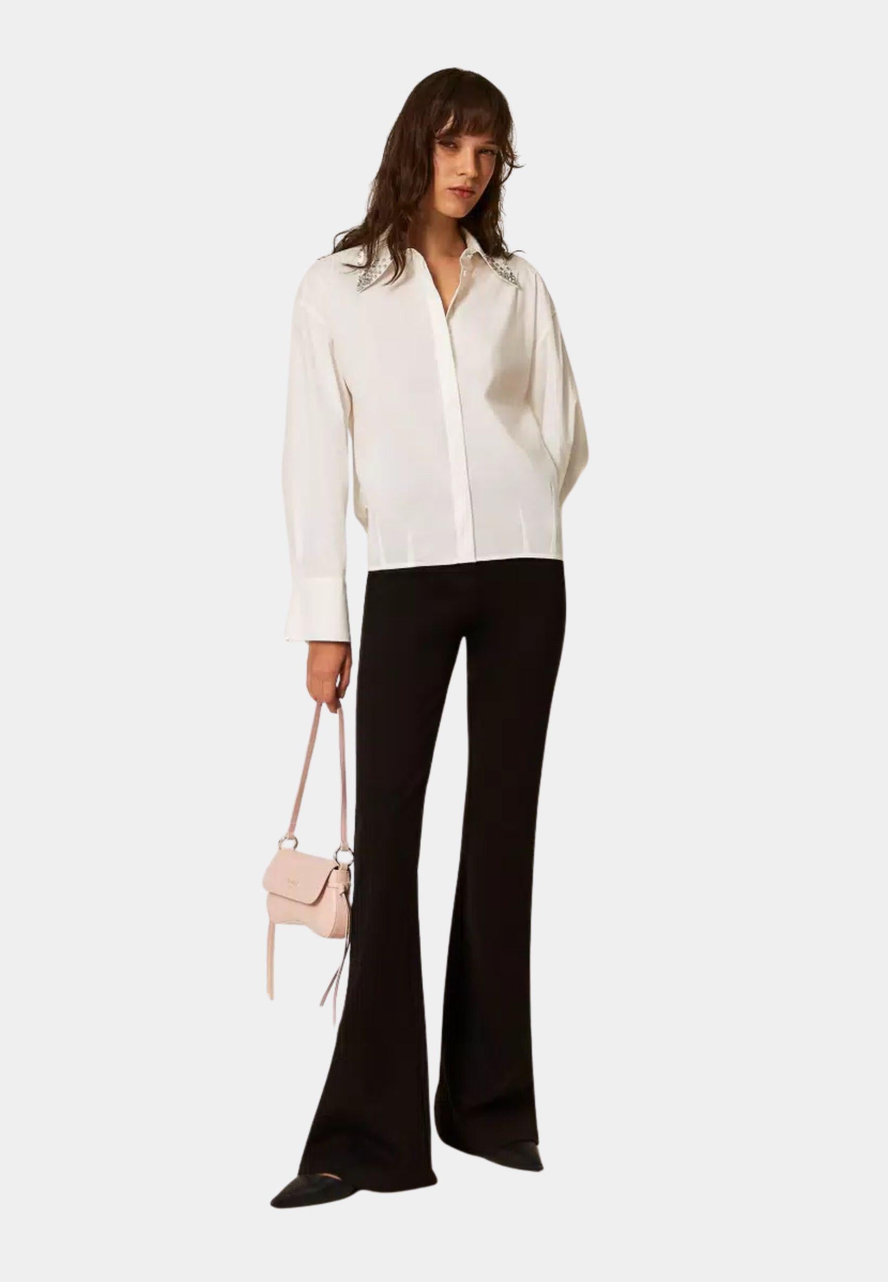 Pantaloni flare con logo - Actitude