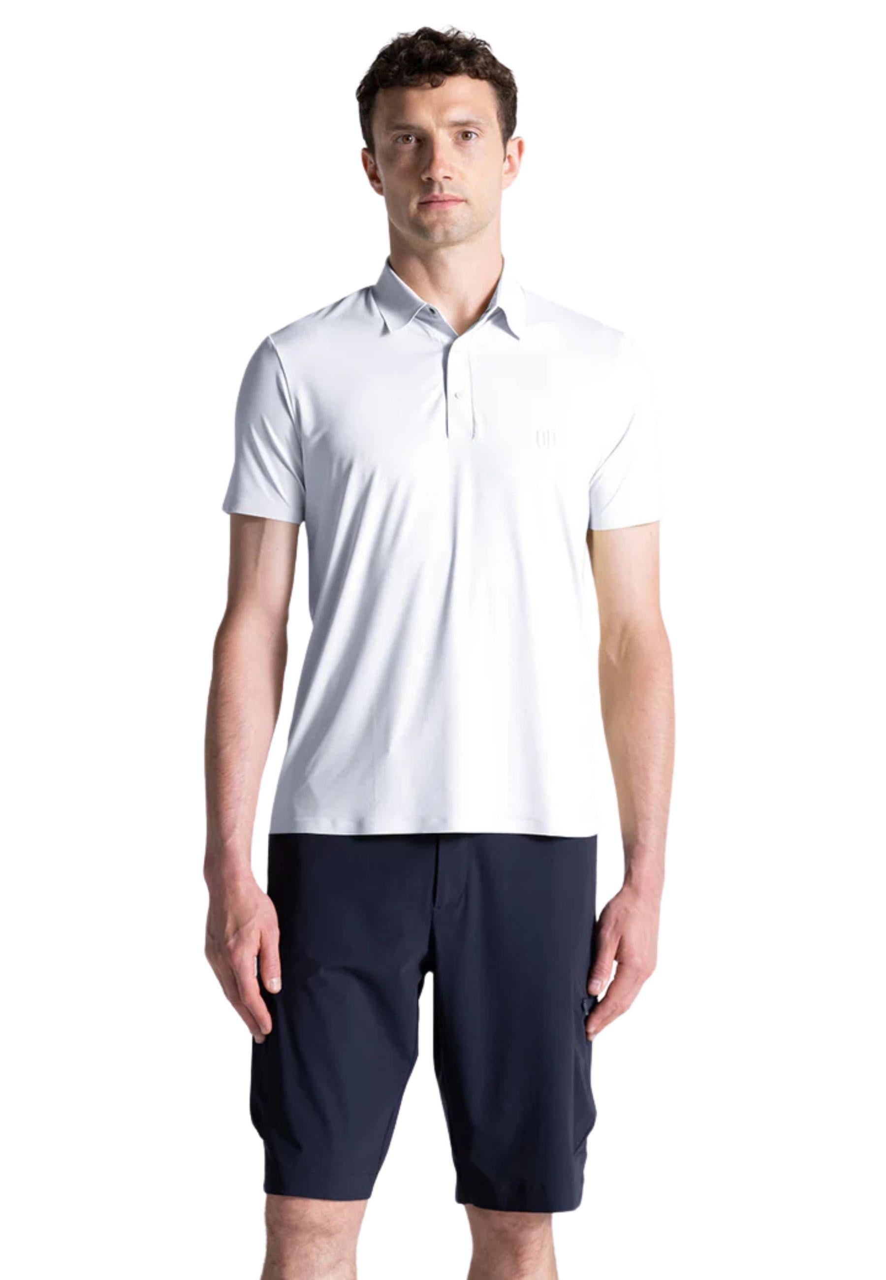 Polo in tessuto indemagliabile leggero