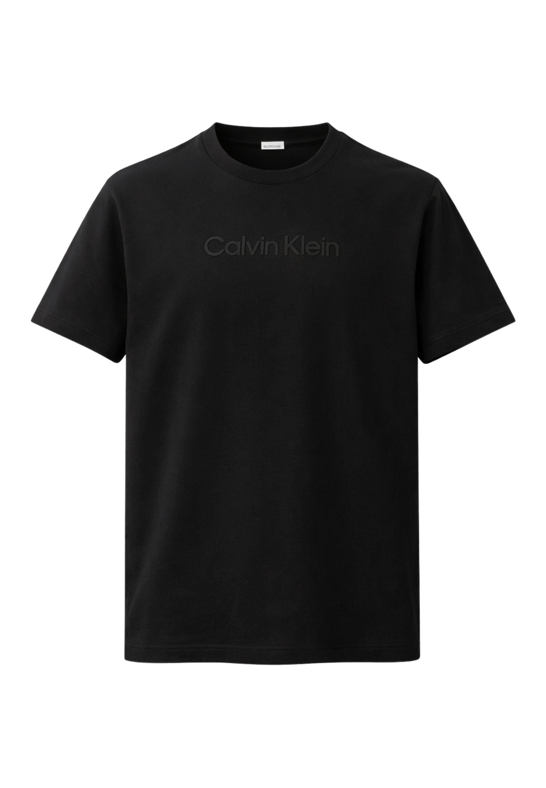 T-shirt Calvin Klein in cotone - Nera