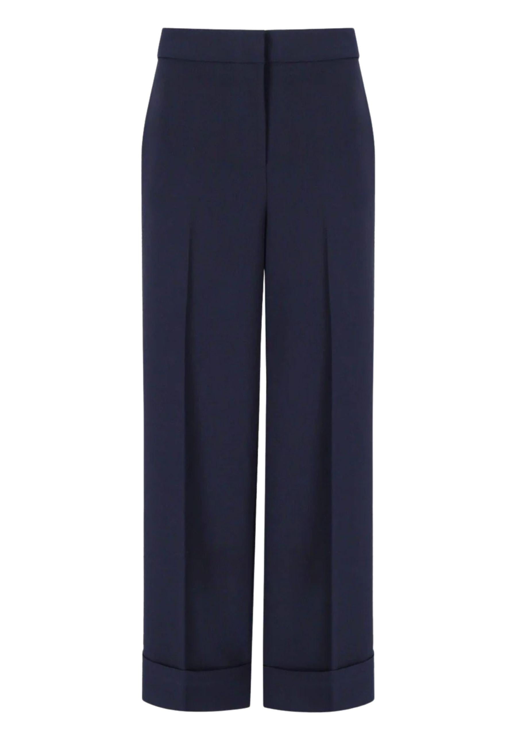 Essentiel Antwerp - Pantalone Cropped IMO Blu Navy