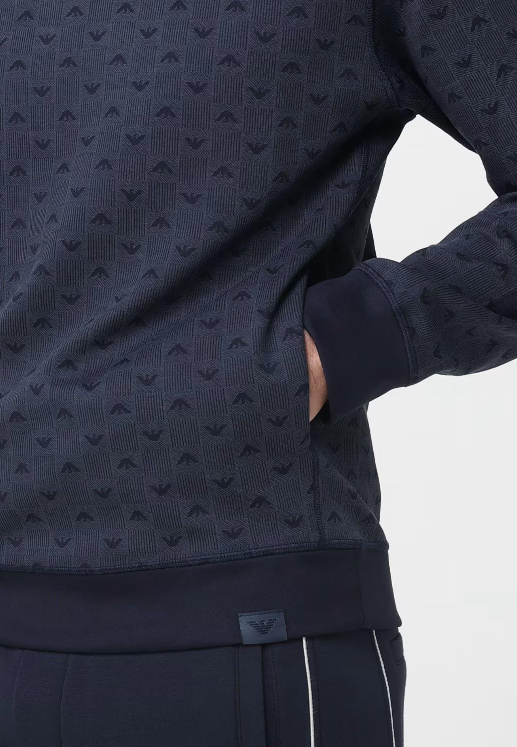 Felpa loungewear Emporio Armani