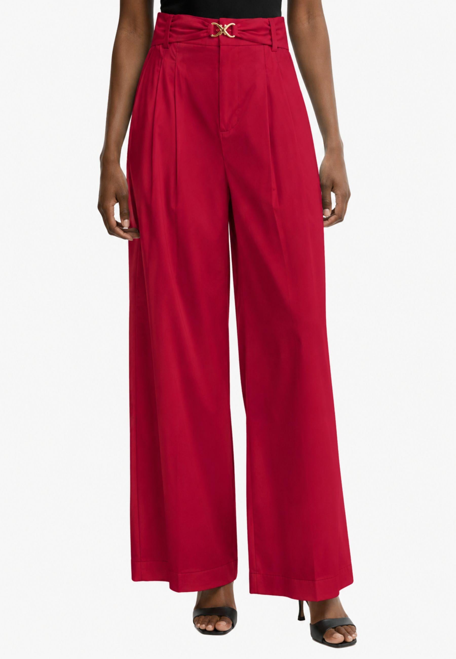 Pantalone Twinset in cotone stretch