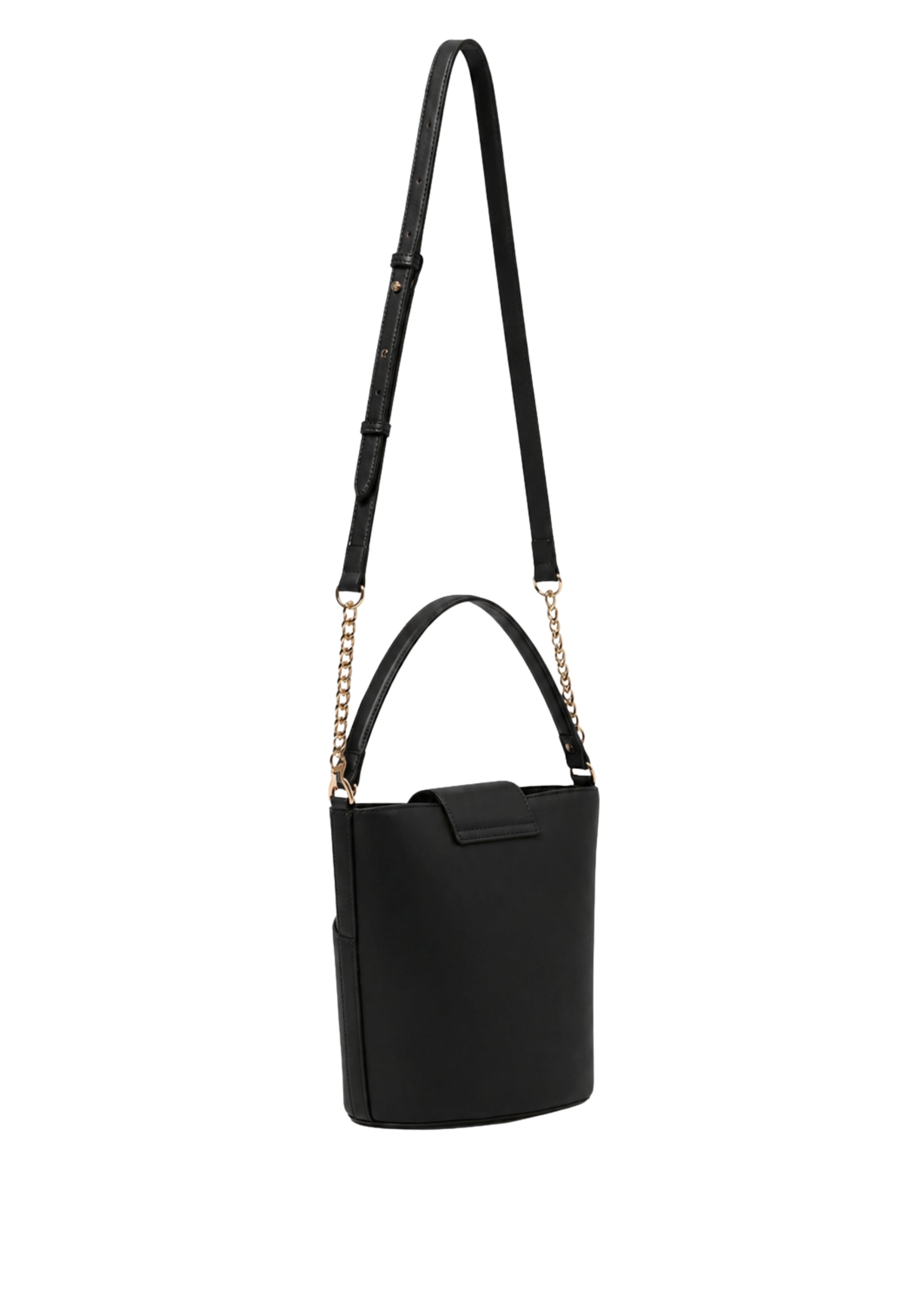 Twinset - Eimertasche aus Kunstleder mit Schulterriemen