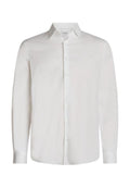 Camicia aderente elasticizzata in popeline