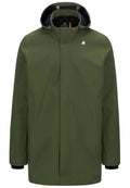 K-Way Duke Bonded - Giacca Lunga Impermeabile Green B