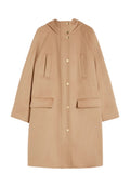Parka lungo in drap di lana