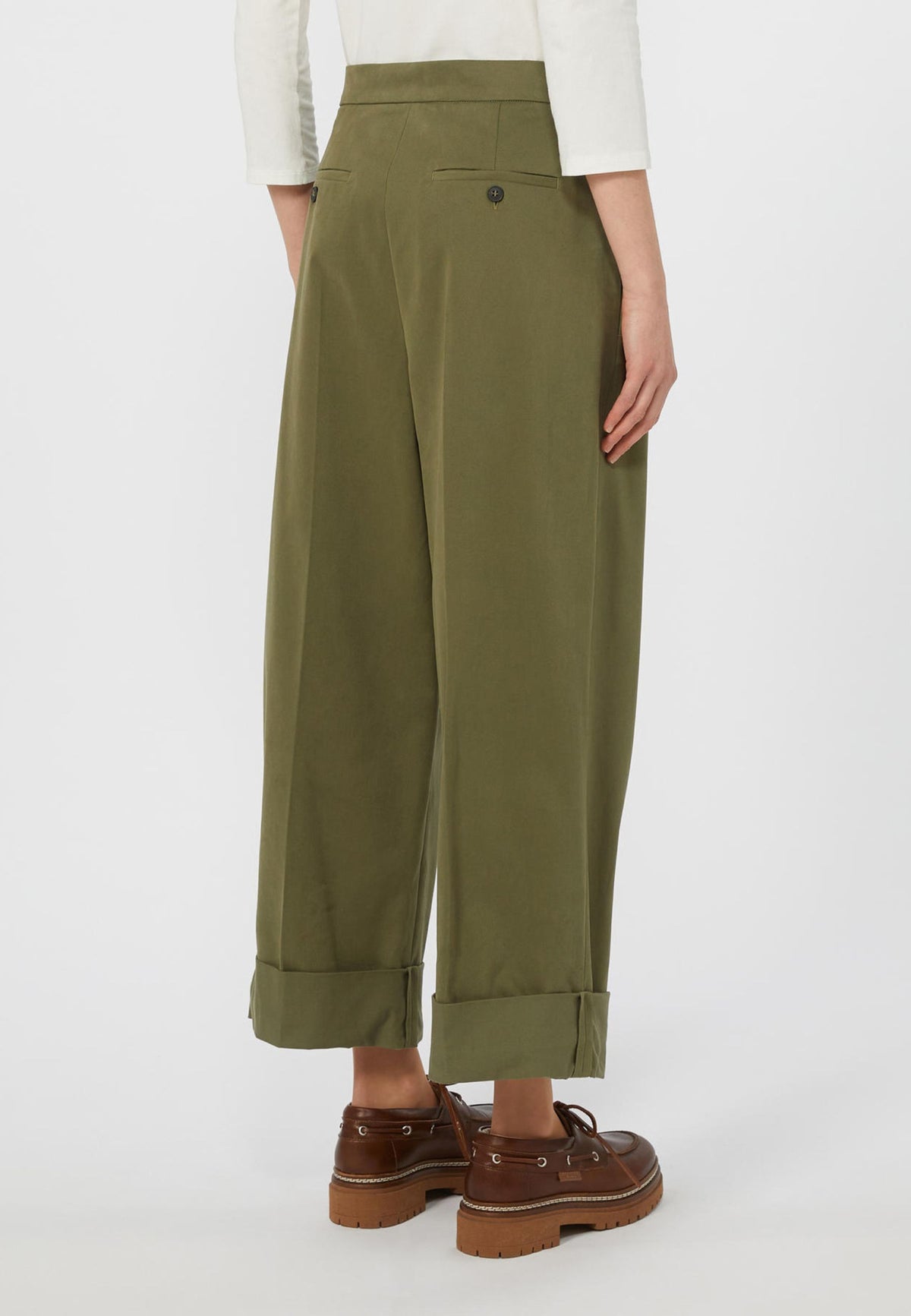 Pantaloni BRONZO in cotone stretch - Weekend Max Mara 