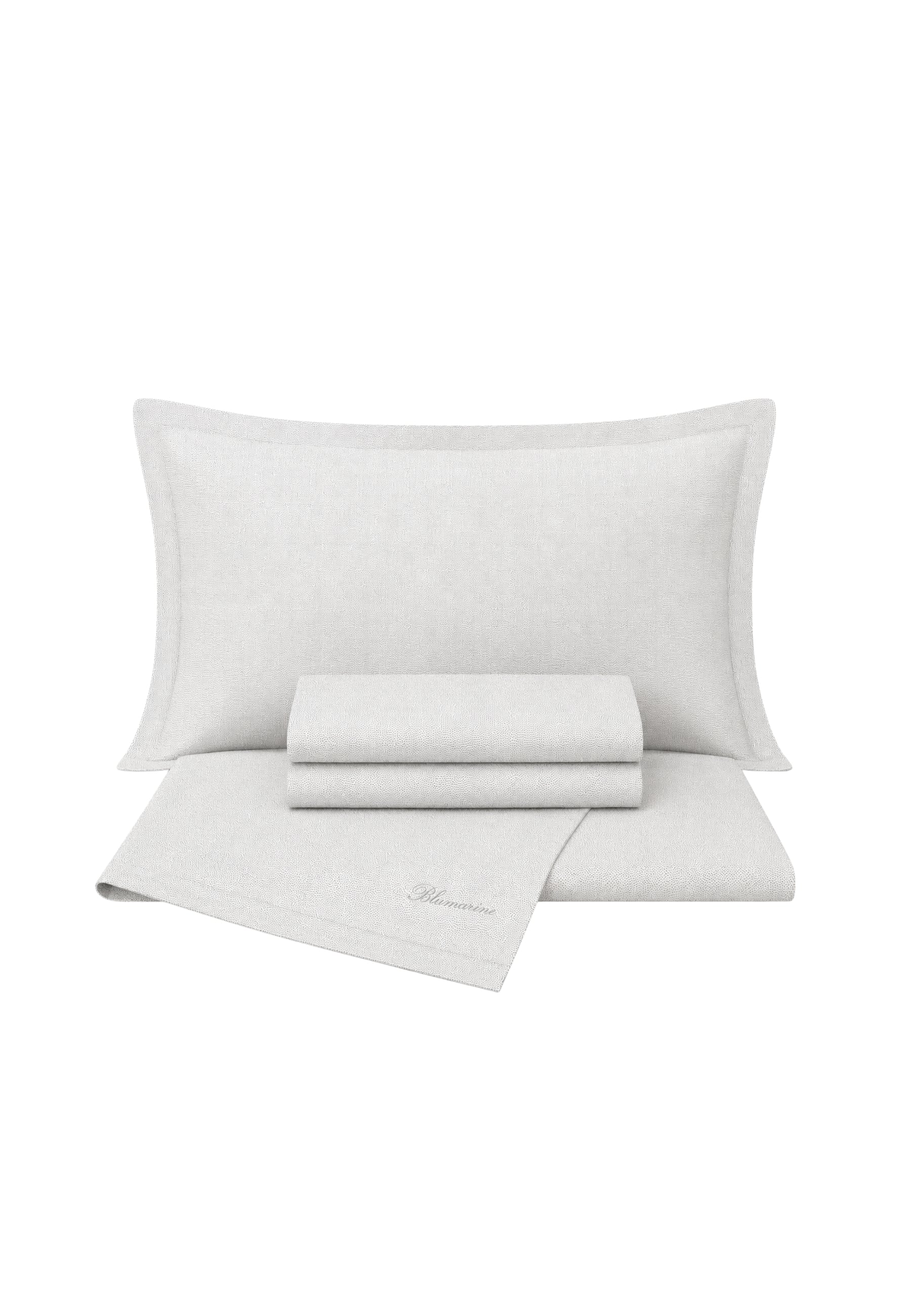 Blumarine Home - Completo Lenzuola Matrimoniale Rigore Seppia 