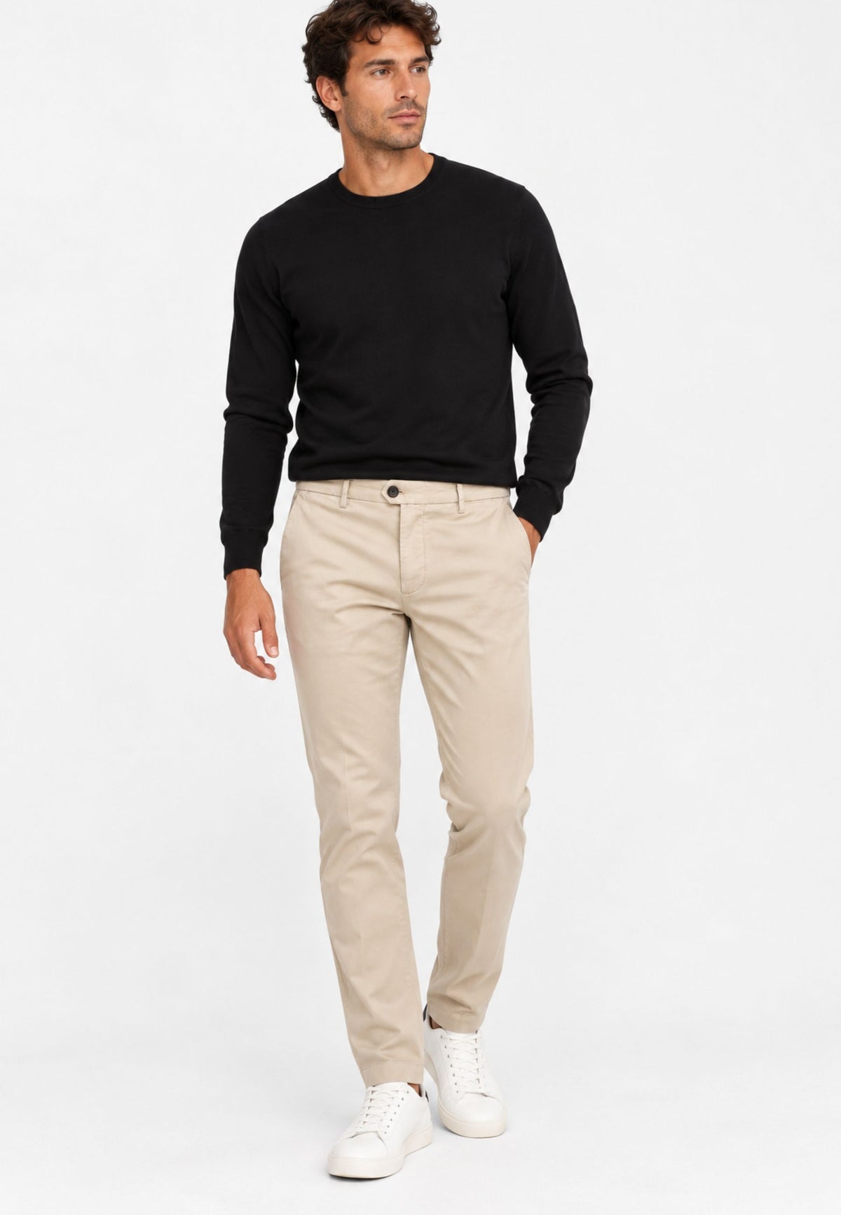 Briglia 1949 Pantalone Chino BG04 in Cotone Stretch 